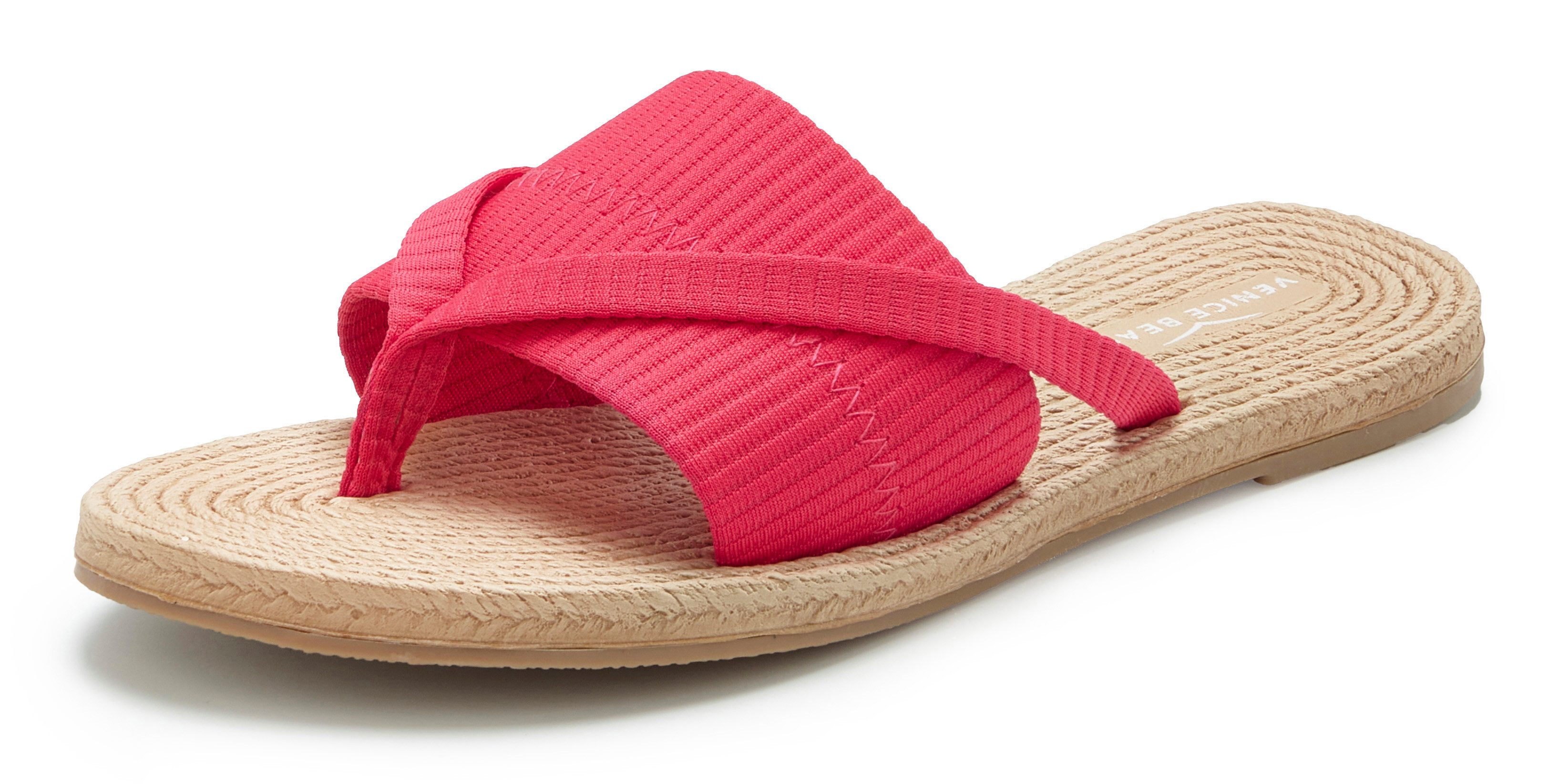 Venice Beach Badepantolette, Badelatsche, Badezehentrenner, Sandale, Mule Badeschuh NEU Pantolette, Zehentrenner mit wasserabweisender und leichter Sohle
