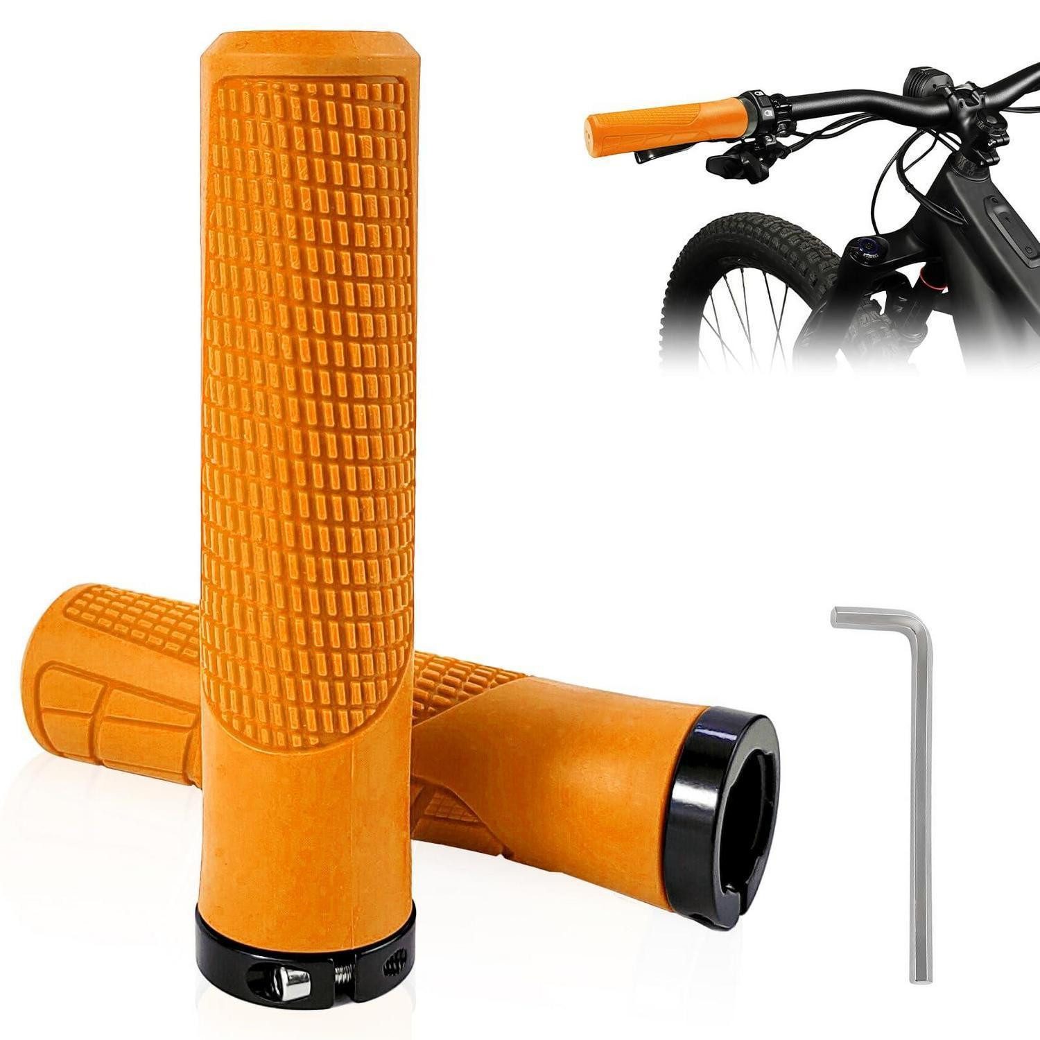 LuxusKollektion Fahrradlenker Fahrradgriffe Ergonomisch 22mm MTB Ebike Citybike Gelb