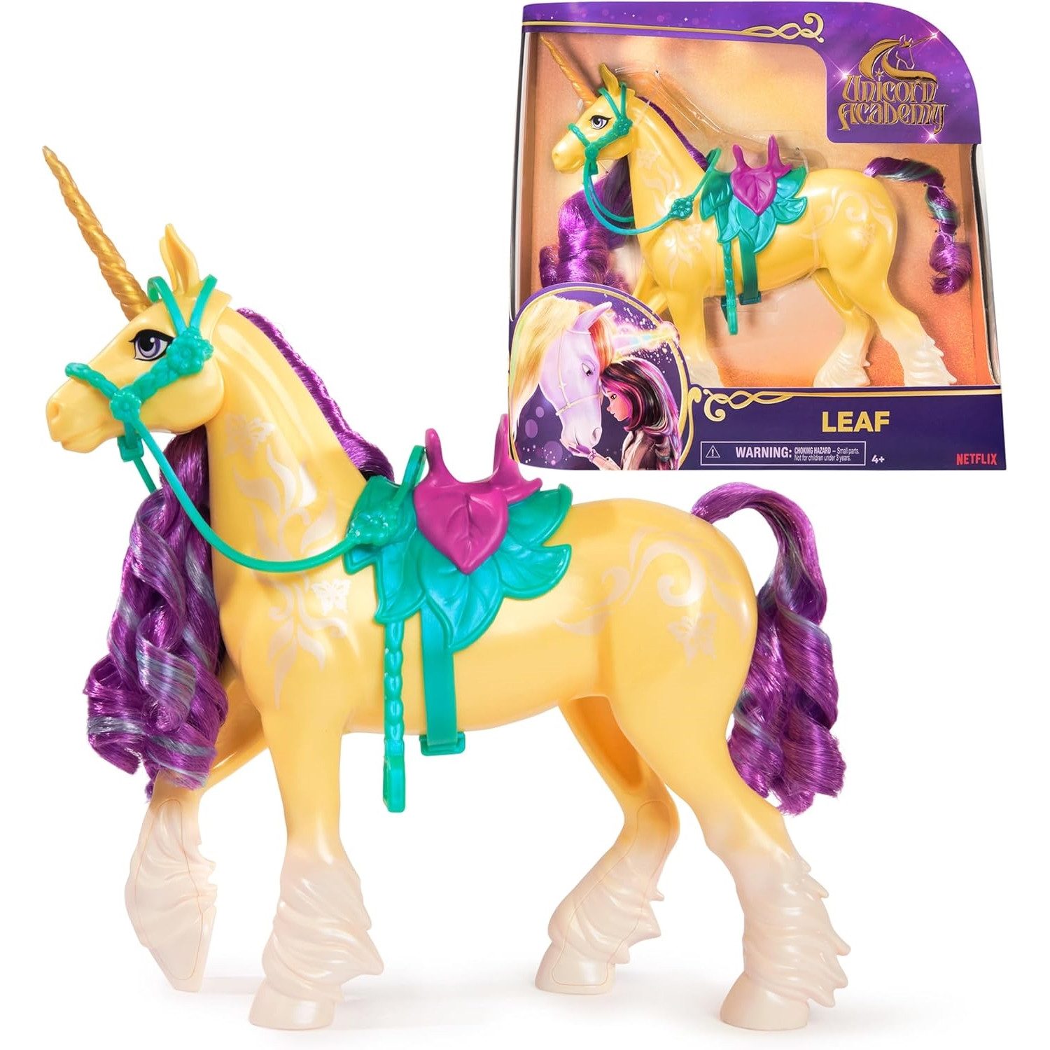 Spin Master Spielfigur 6067375 Unicorn Academy - Fashion Einhorn - Leaf