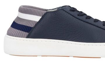 SANTONI SANTONI Leather Low Top Sneakers City Trainers Slippers Halbschuhe Sch Sneaker