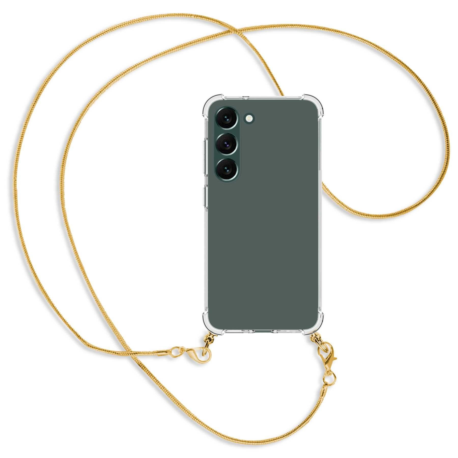 mtb more energy Handykette für Samsung Galaxy S23 Plus [NC-641-MK], Umhängehülle mit Metallkette [NC-641-MK]