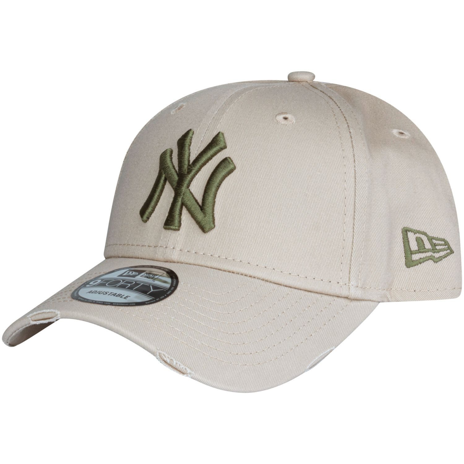 Baseball Cap 9Forty Strapback DISTRESSED NY Yankees