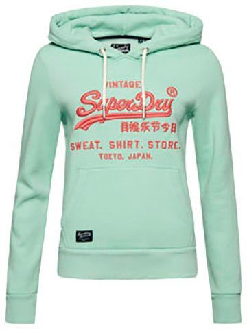 HOODIE, Kapuzensweatshirt – Lässige Superdry VL die Superdry NEON klassische Passform Passform