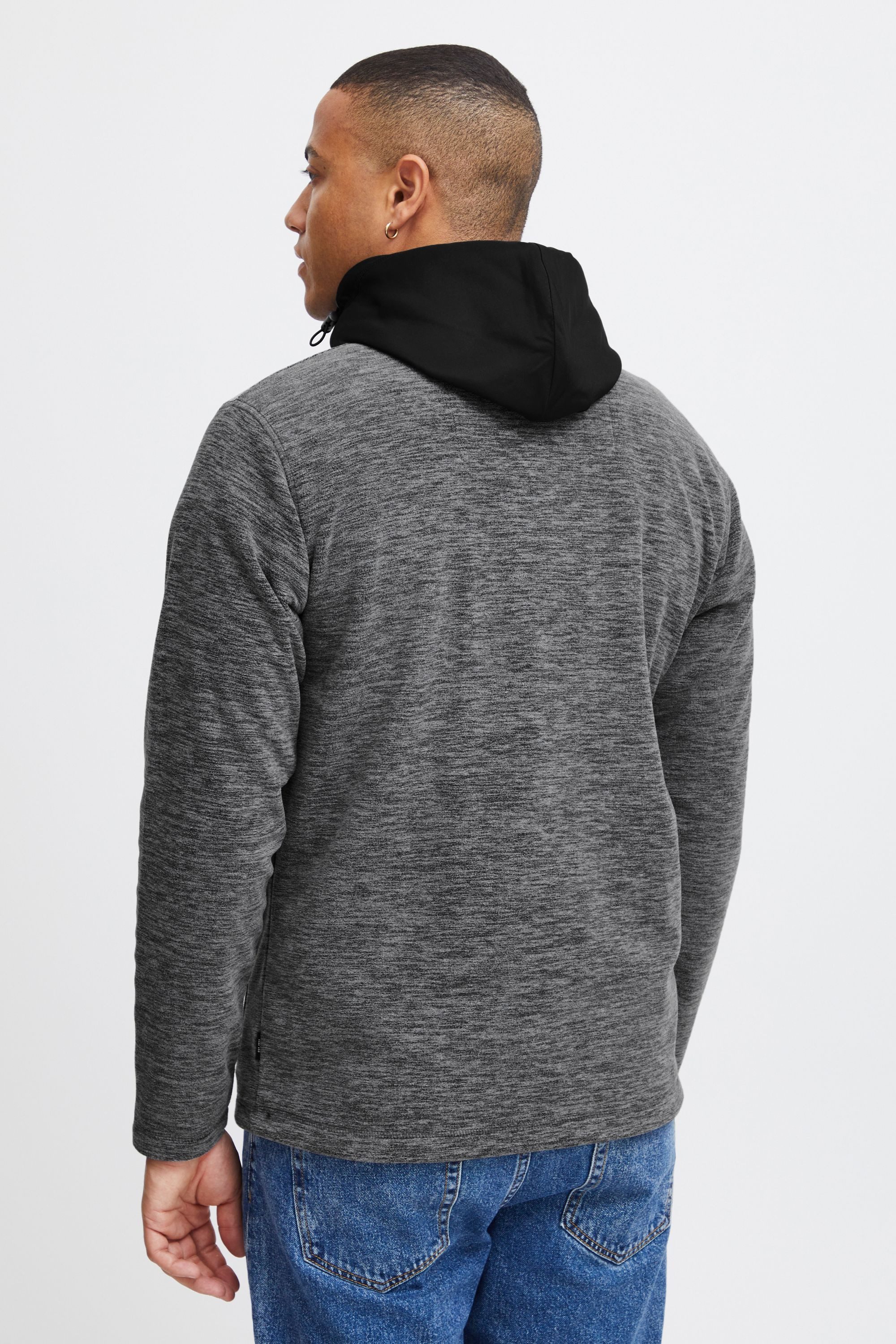 Indicode Fleecejacke IDWilmot Herren Fleecejacke mit Kapuze