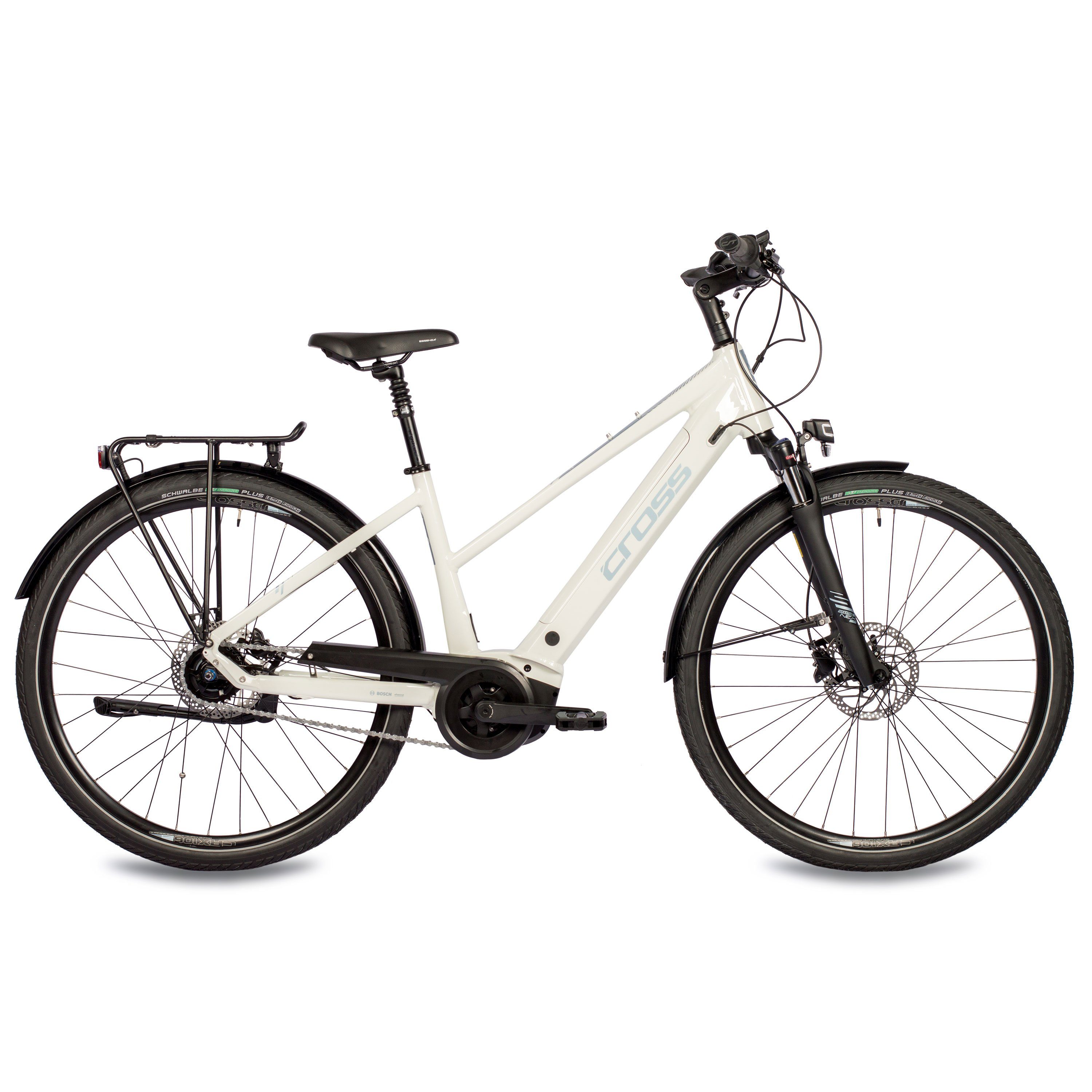 Airtracks E-Bike Cityrad 28 Zoll Damen E-Bike City Fahrrad NOVA CITY BOSCH PERFORMANCE LINE 625, 5 Gang, Nabenschaltung, Mittelmotor, 625 Wh, 5 GANG Shimano NEXUS Inter - 45cm 50cm Mod. 2025