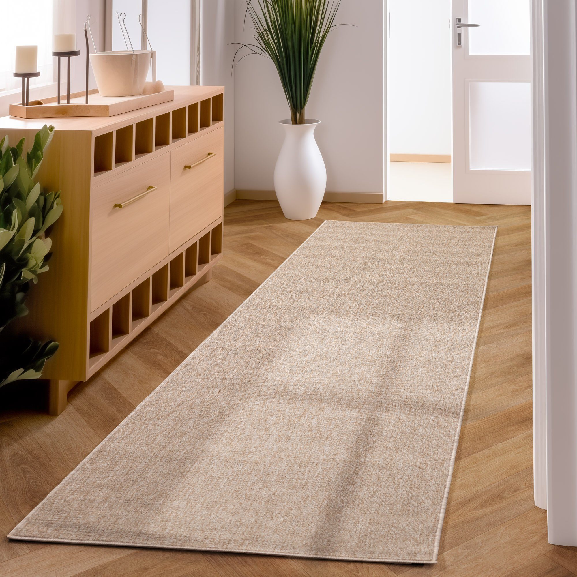 SIMPEX24 Teppich Unicolor - Einfarbig, Läufer, günstig online kaufen