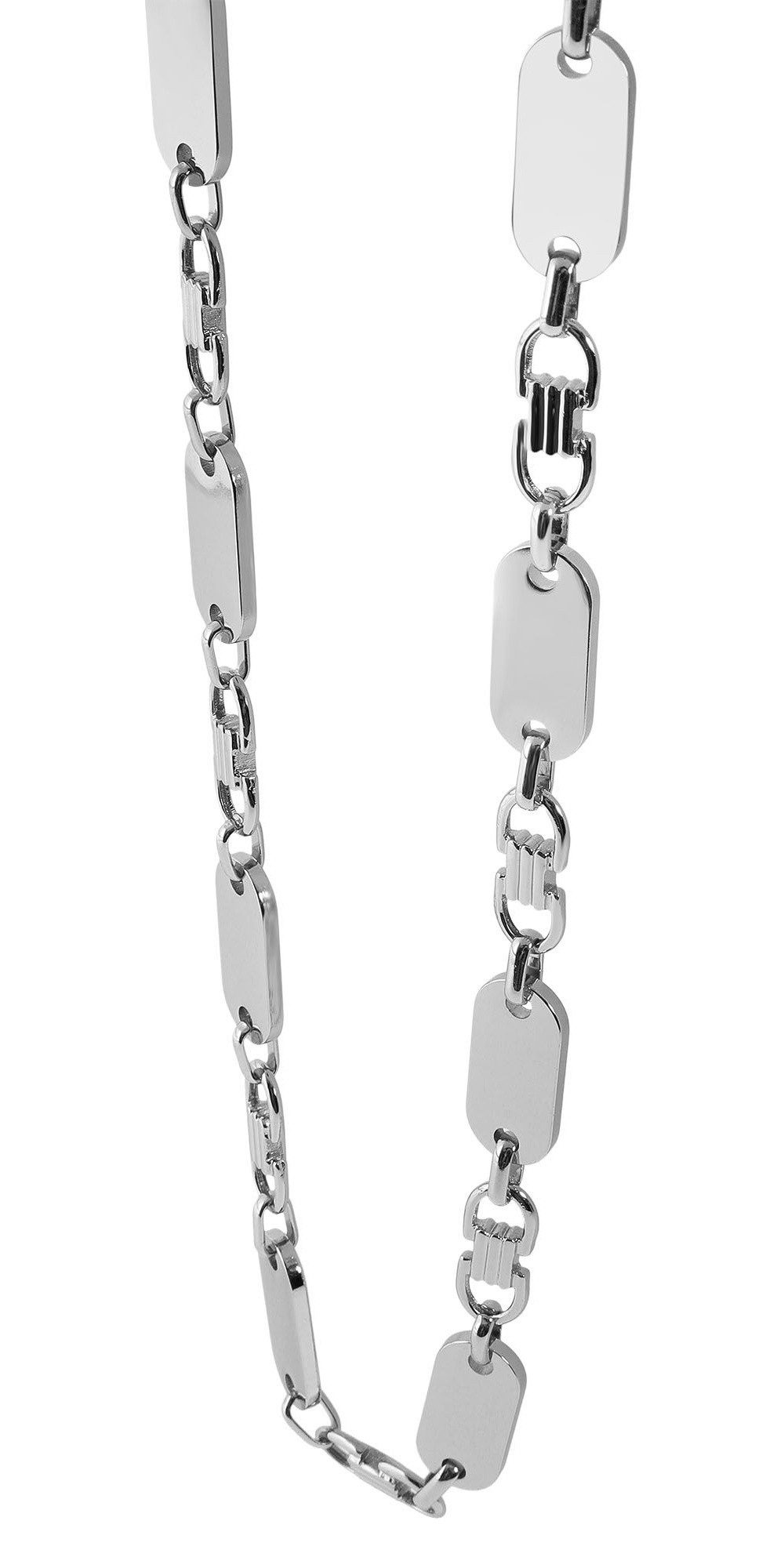 Adelia´s Kette ohne Anhänger Halskette – Plattenkette aus Edelstahl 60 cm, Perfekt als Geschenk zum Muttertag