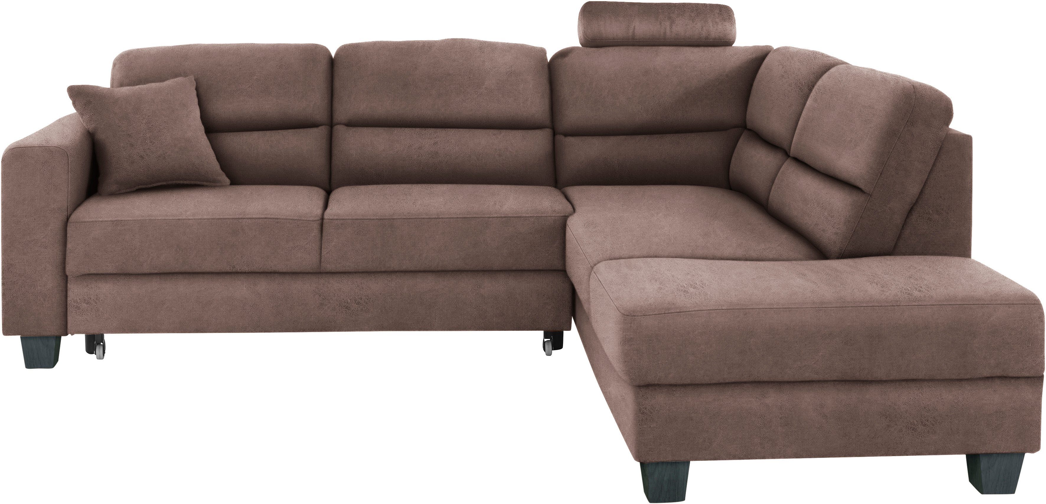 TRENDMANUFAKTUR Ecksofa Chamber, zeitlos & elegant, günstig online kaufen