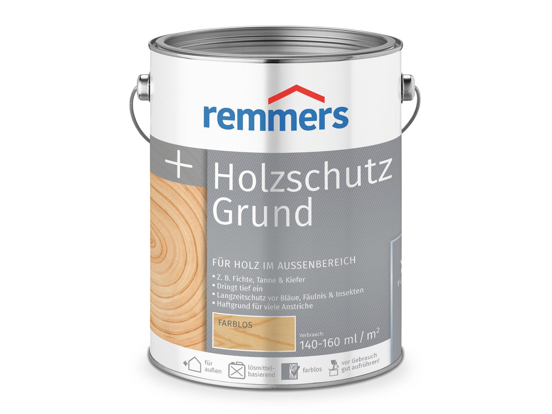 Remmers Holzschutzlasur Hirnholzschutz farblos 5 Liter