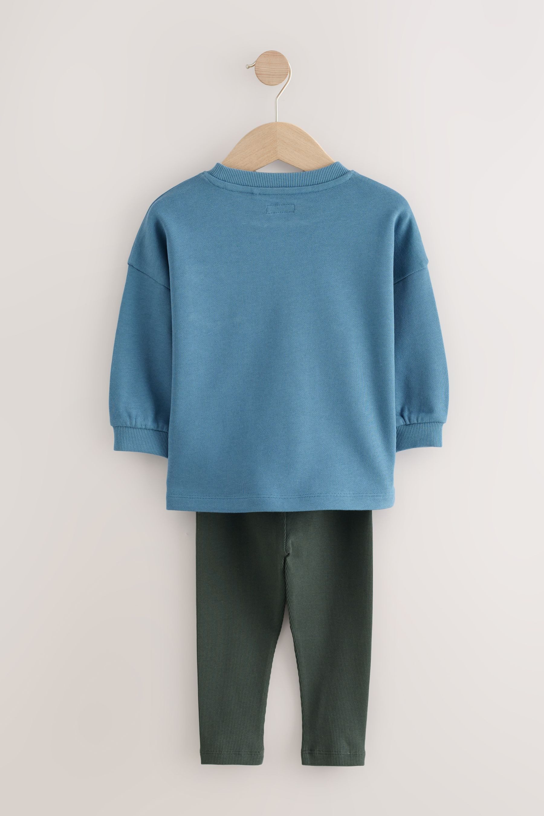 Next Shirt & Leggings Langarmoberteil und Leggings im Set (2-tlg)