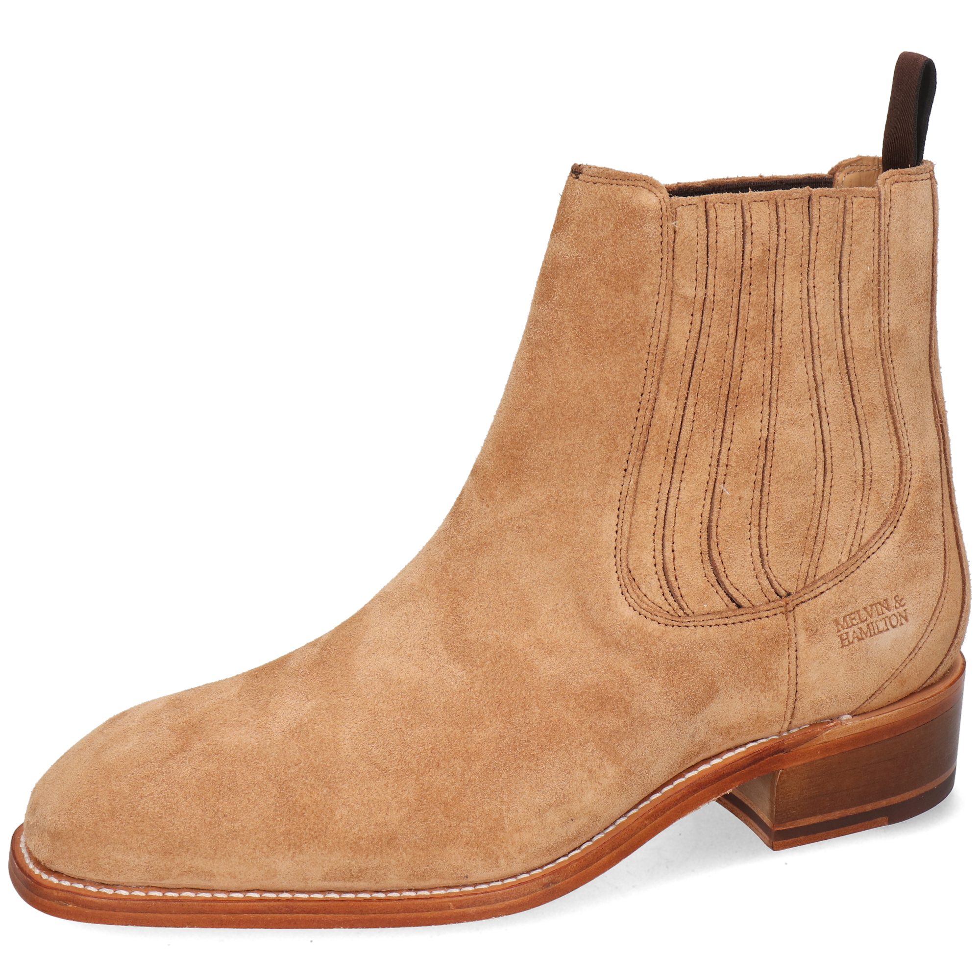 Wayne 1 Leder-Chelsea Boots für Herren Stiefelette