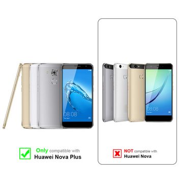 Cadorabo Handyhülle Huawei NOVA PLUS Huawei NOVA PLUS, Klappbare Handy Schutzhülle - Hülle - mit Standfunktion und Kartenfach