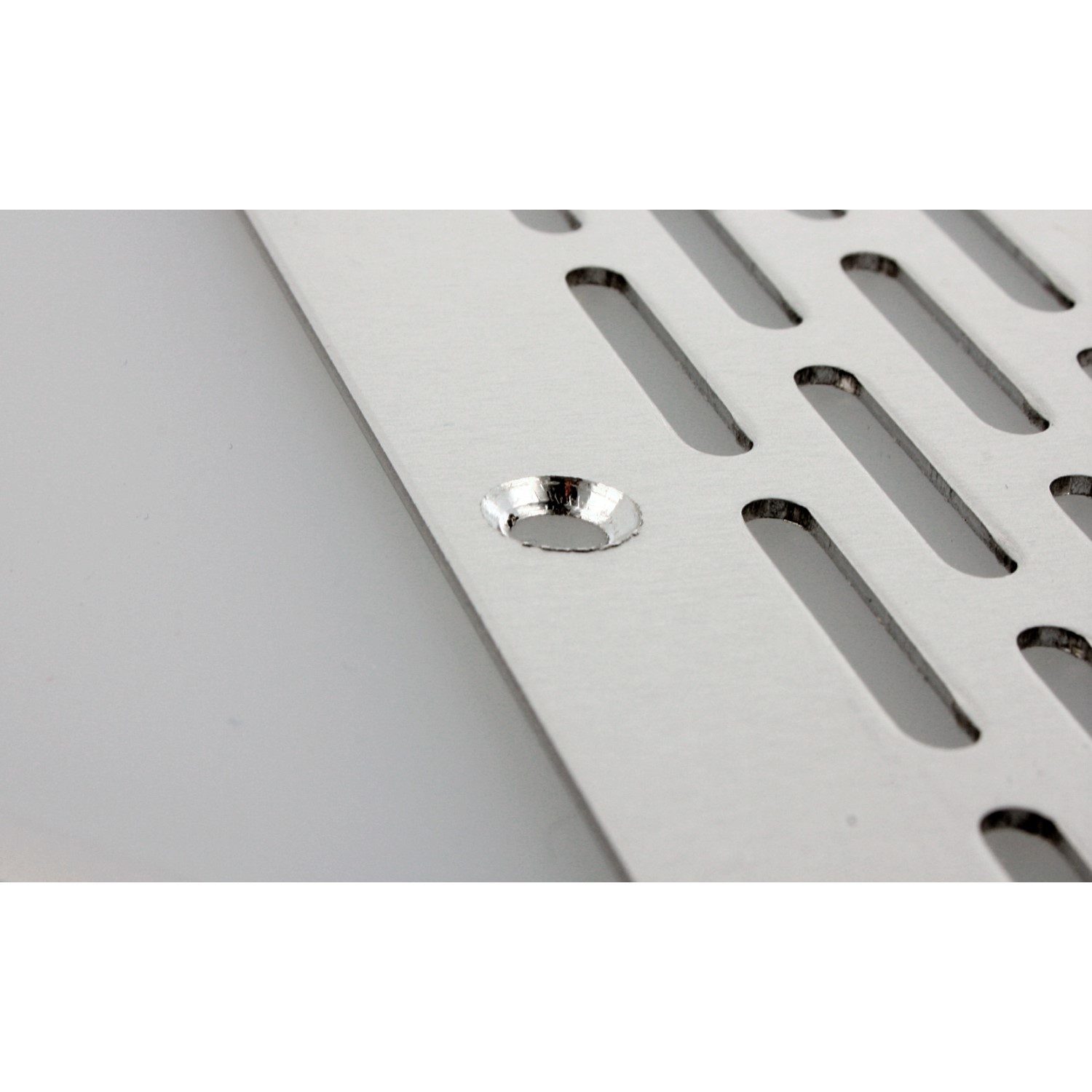 MS Beschläge Lüftungsgitter Aluminium Lüftungsblech Lochblech 100mm Breite