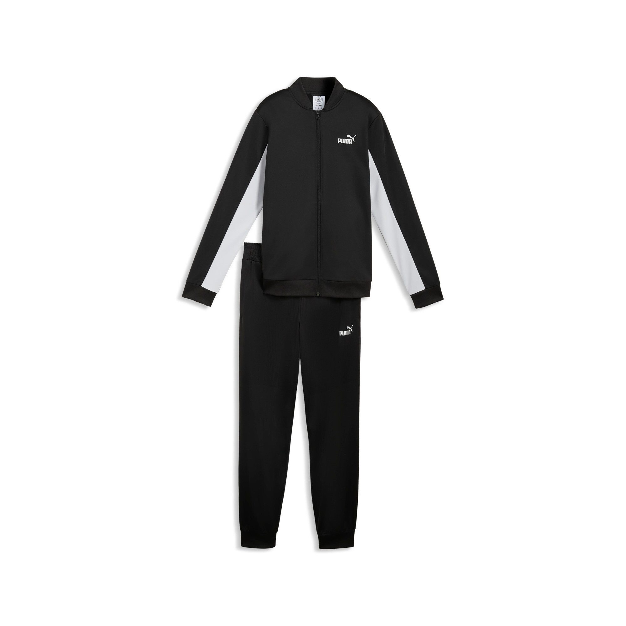 PUMA Trainingsanzug POLY BASEBALL SUIT CL (2-tlg), ohne Kapuze, Regular Fit, für Erwachsene
