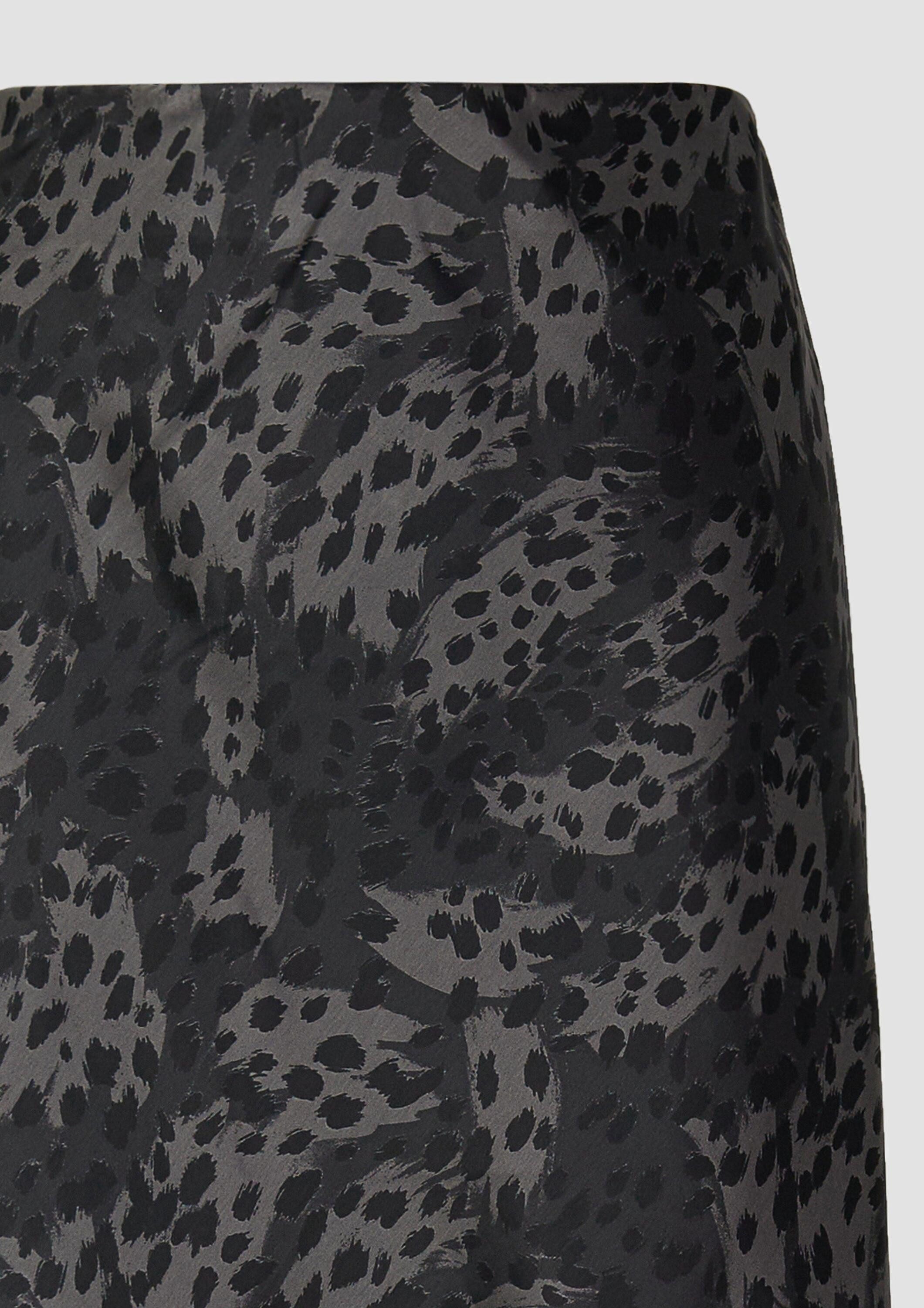 s.Oliver Midirock Rock Leichter Midirock mit Elastikbund