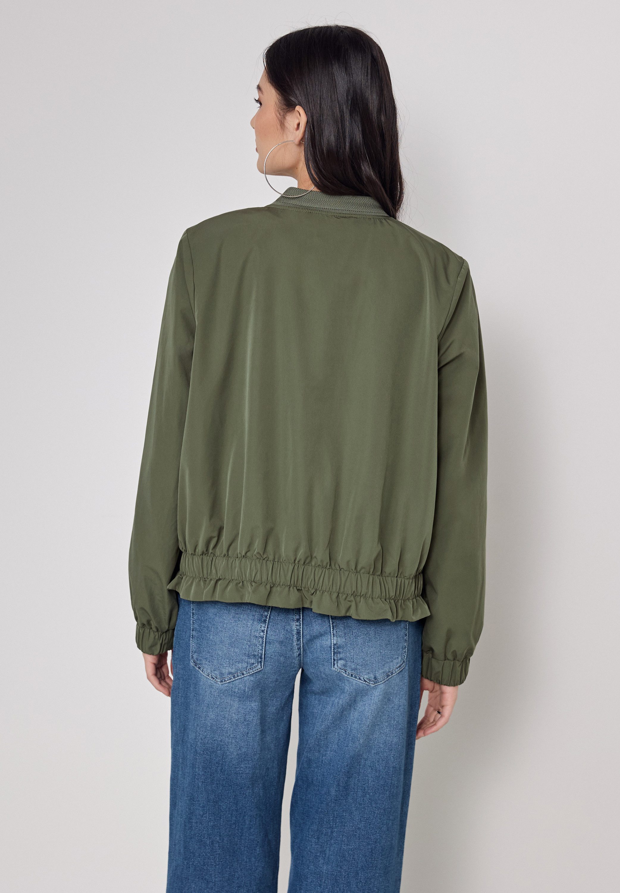 STREET ONE STUDIO Blouson mit Elastiksaum günstig online kaufen