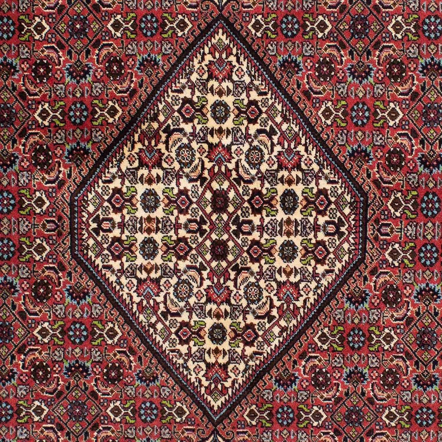 Wollteppich Bidjar - Zanjan Medaillon rechteckig, Rosso Höhe: Unikat Zertifikat 225 15 mit cm, 141 x mm, morgenland