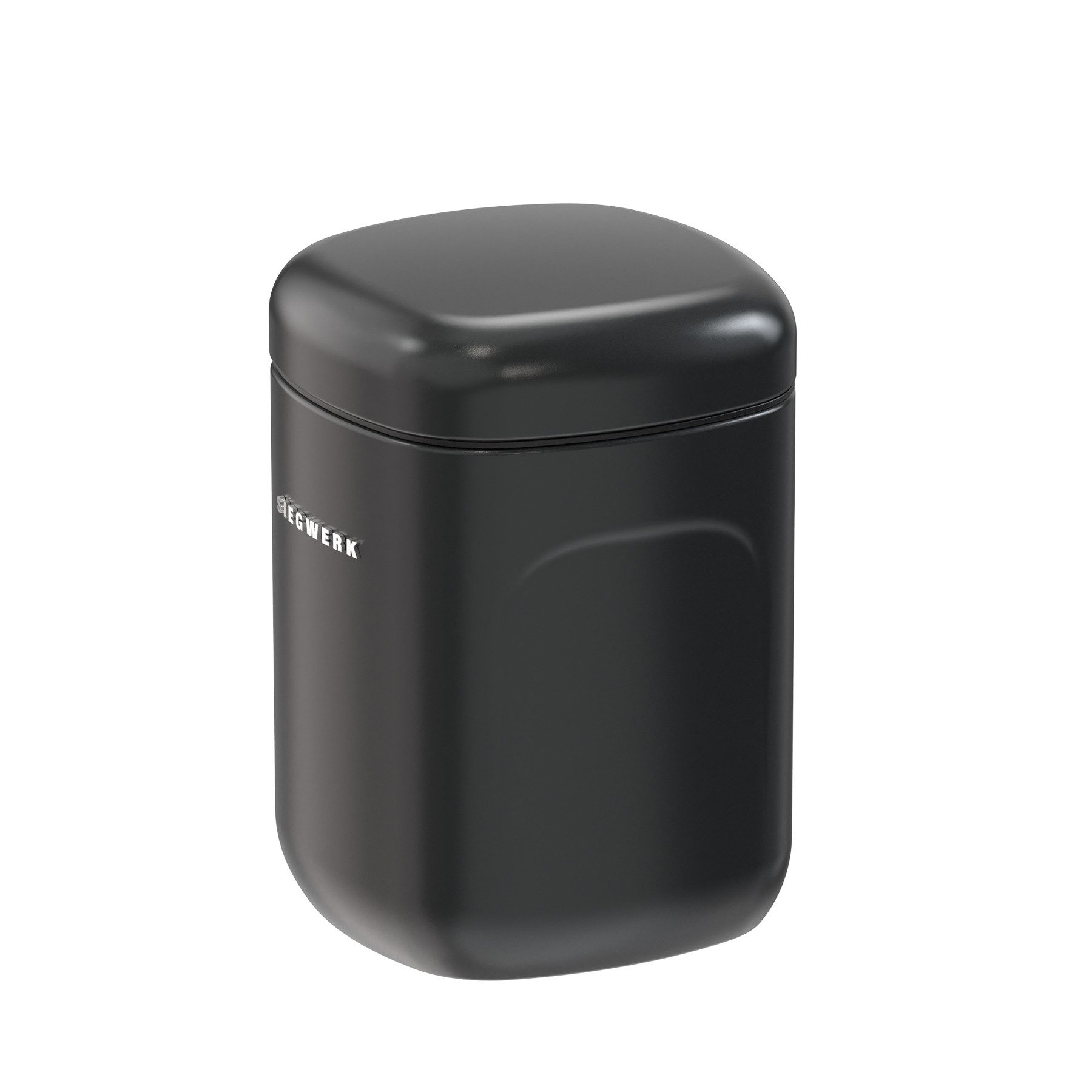 SIEGWERK Vorratsdose CUBO M - 1,25 l, Metall, Design-Vorratsdose, langlebig, lebensmittelgeeignet, kombinierbar