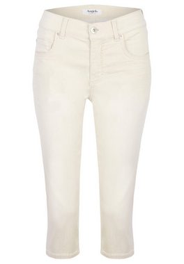 ANGELS Slim-fit-Jeans Jeans Anacapri mit Super Stretch Denim mit Label-Applikationen