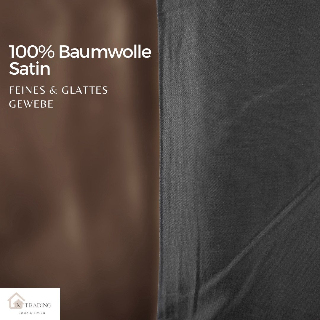 COFI 1453 Bettwäsche 100% Baumwolle Satin mit Reißverschluss für Einzel- un günstig online kaufen