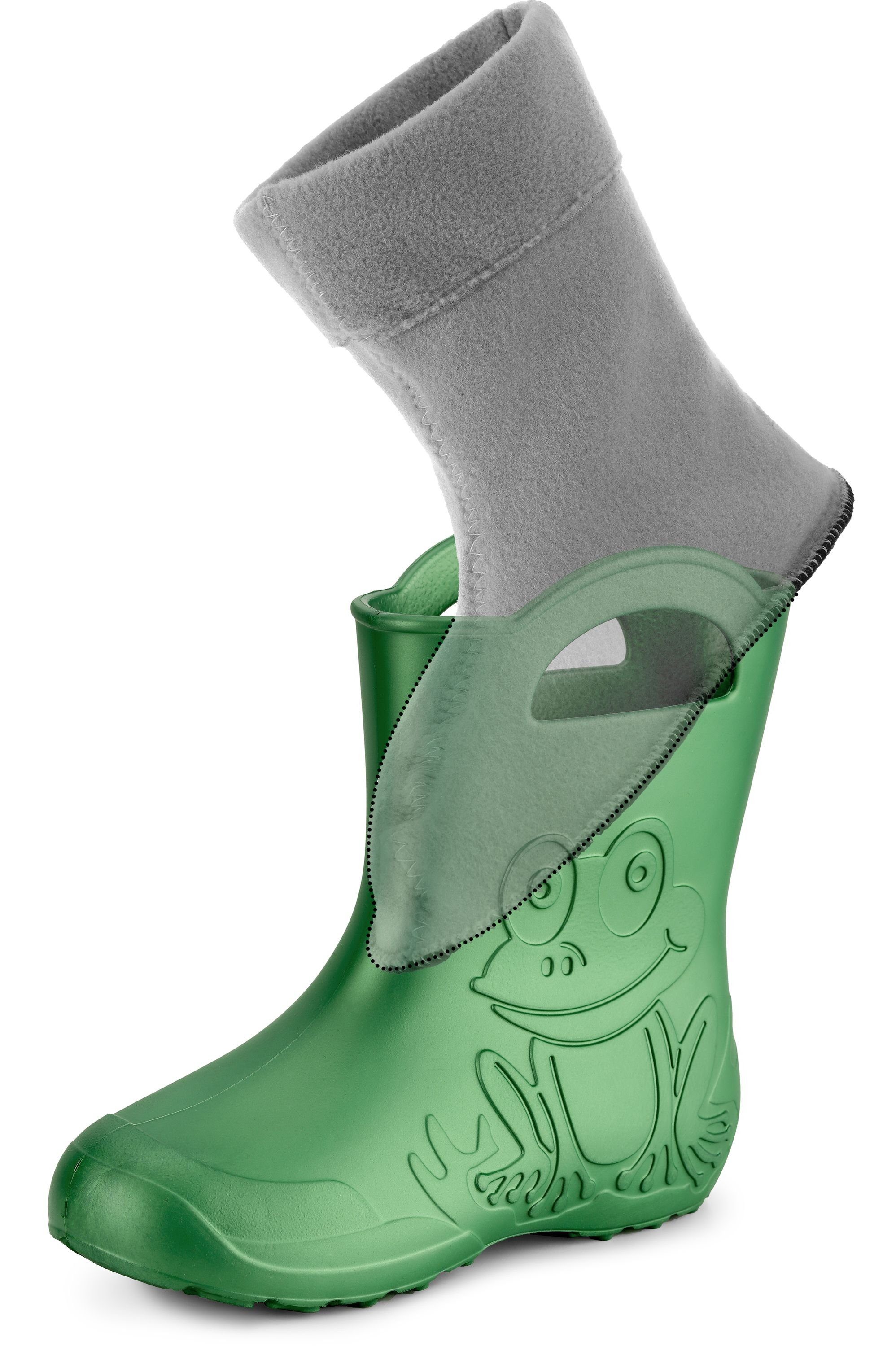 Ladeheid Damen Wärmende Stiefelsocken für Gummistiefel LA-CA-09 LA-CA-12 Gummistiefel