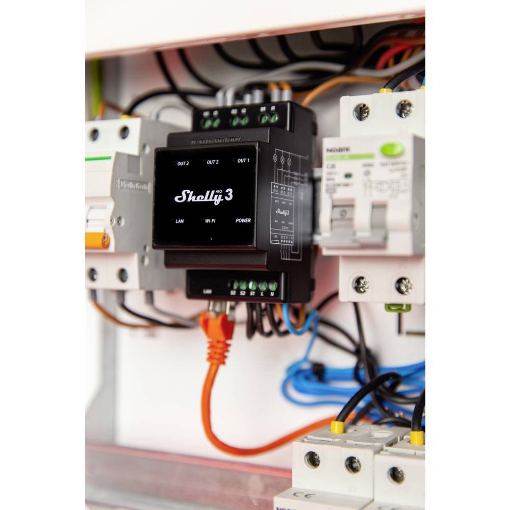 Shelly WLAN & LAN Schaltaktor Shelly_Pro3 Smart-Home-Zubehör