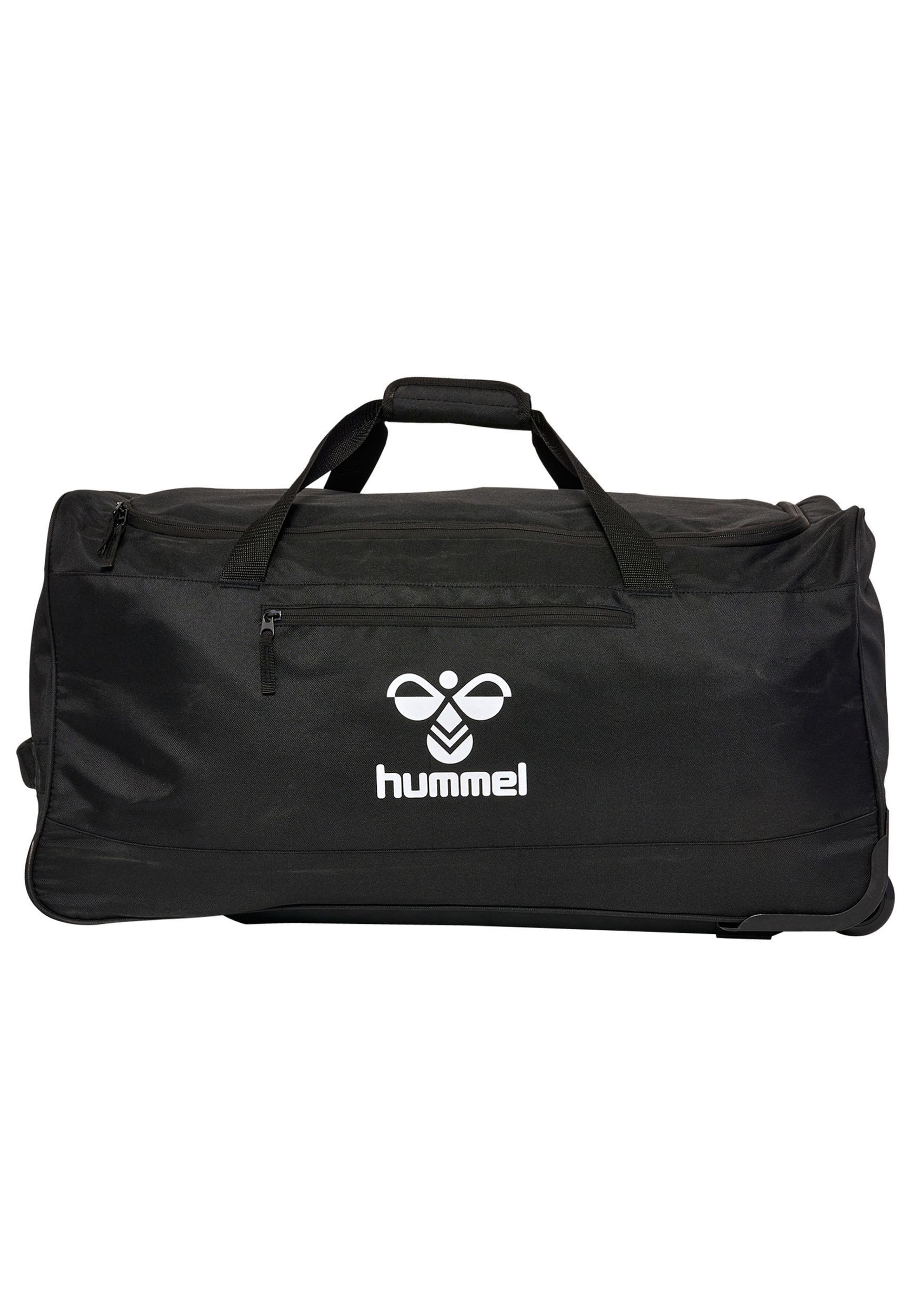 hummel Sporttasche Große Trolley Sport Tasche mit Rollen Weiche Reisetasche (1-tlg., casual), hmlCORE 2.0 TROLLEY