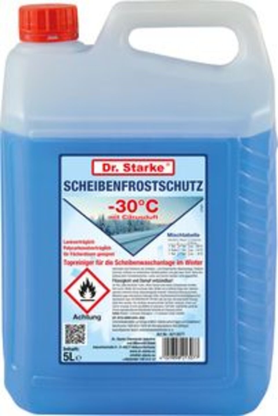 Dr. Starke Scheibenfrostschutz Scheibenfrostschutz -30°C 5 Liter 8833503, 1 St.
