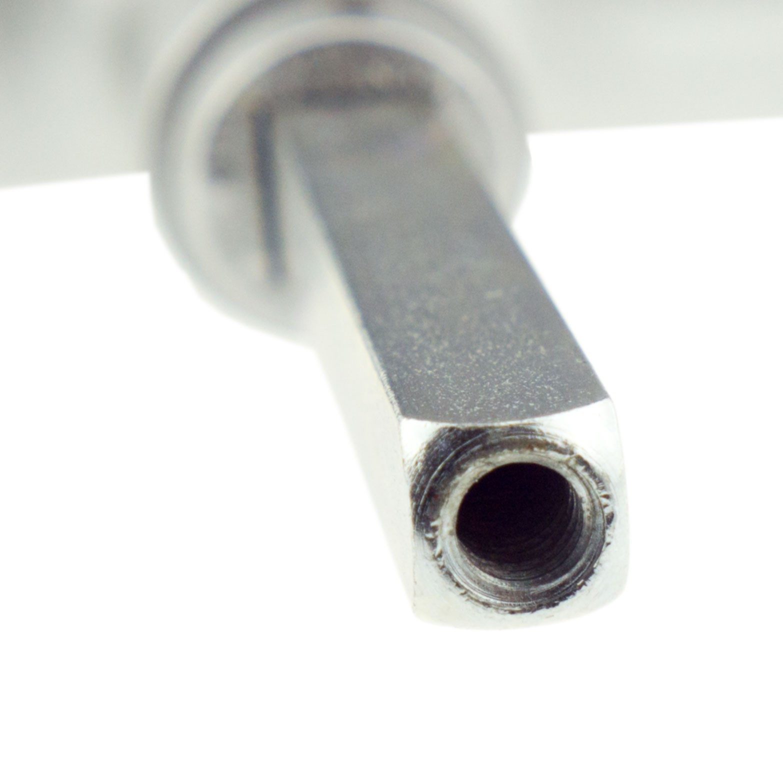 ASSA ABLOY Türgriff Garagentorgriff Aluminium F1 – 9 mm Vierkant – 82 mm Stiftlänge, 1-tlg., mit M6 Gewinde