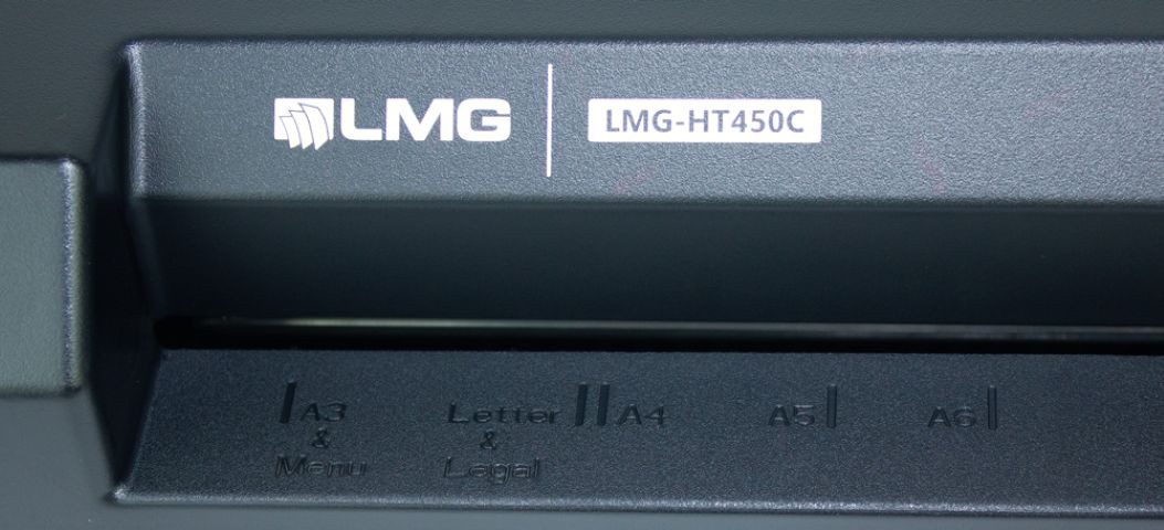 LMG Germany Laminiergerät Laminiergerät bis A3, LED Display Touch, Aufwärmzeit 40 Sek., LED-Touchpanel, schnelles Aufheizen, flüsterleise, Papierstau-Release
