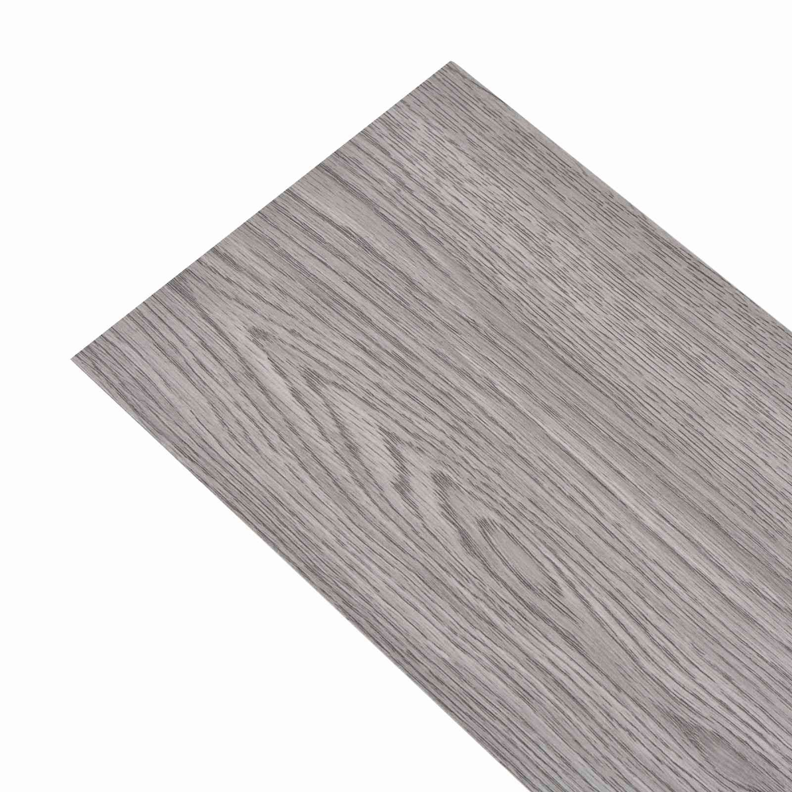 vidaXL Teppichboden Selbstklebende PVC-Bodenplanken 30,5 x 61 cm 28 pcs PVC, Rechtwinklig