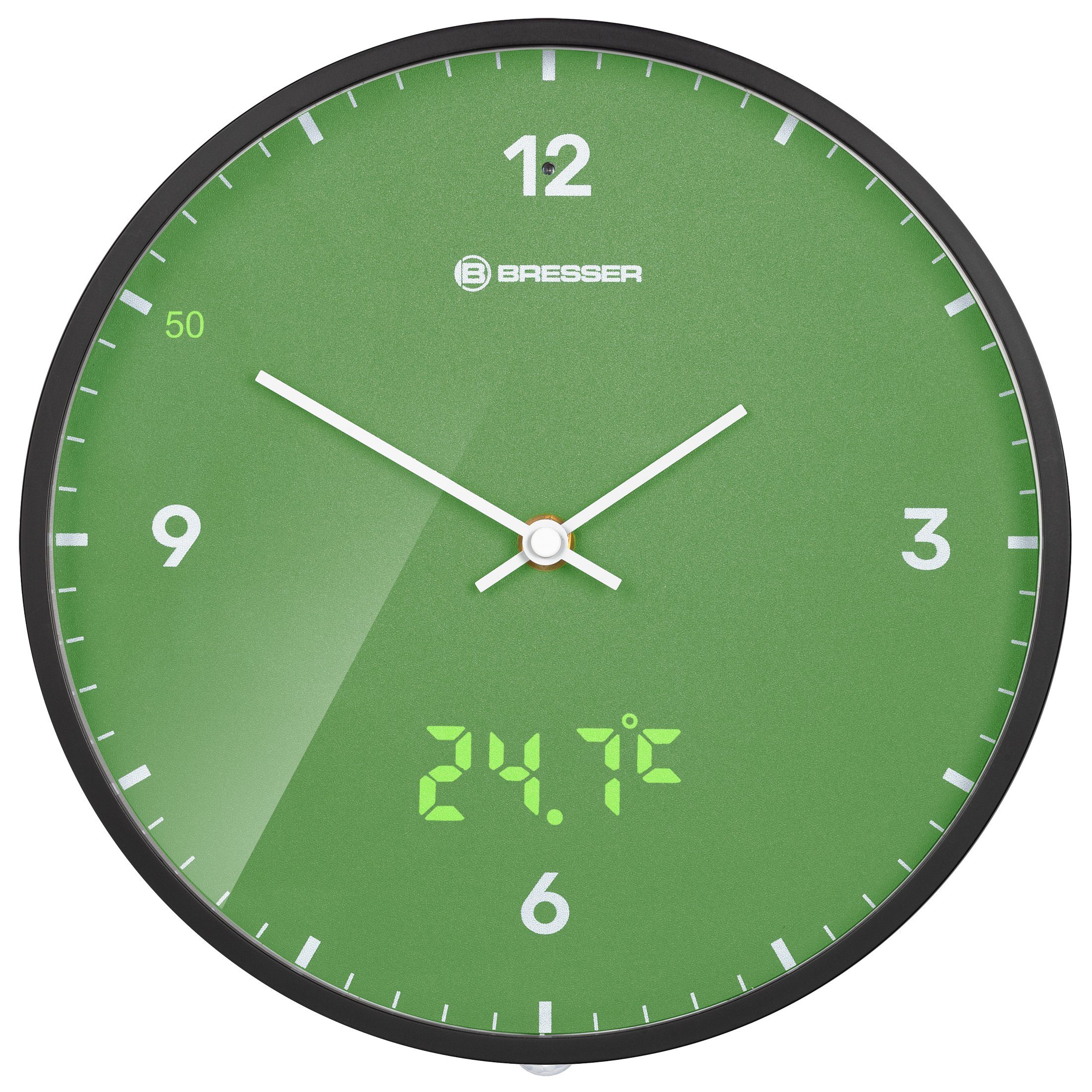 BRESSER Wanduhr MyTime LEDsec Wanduhr 24 günstig online kaufen