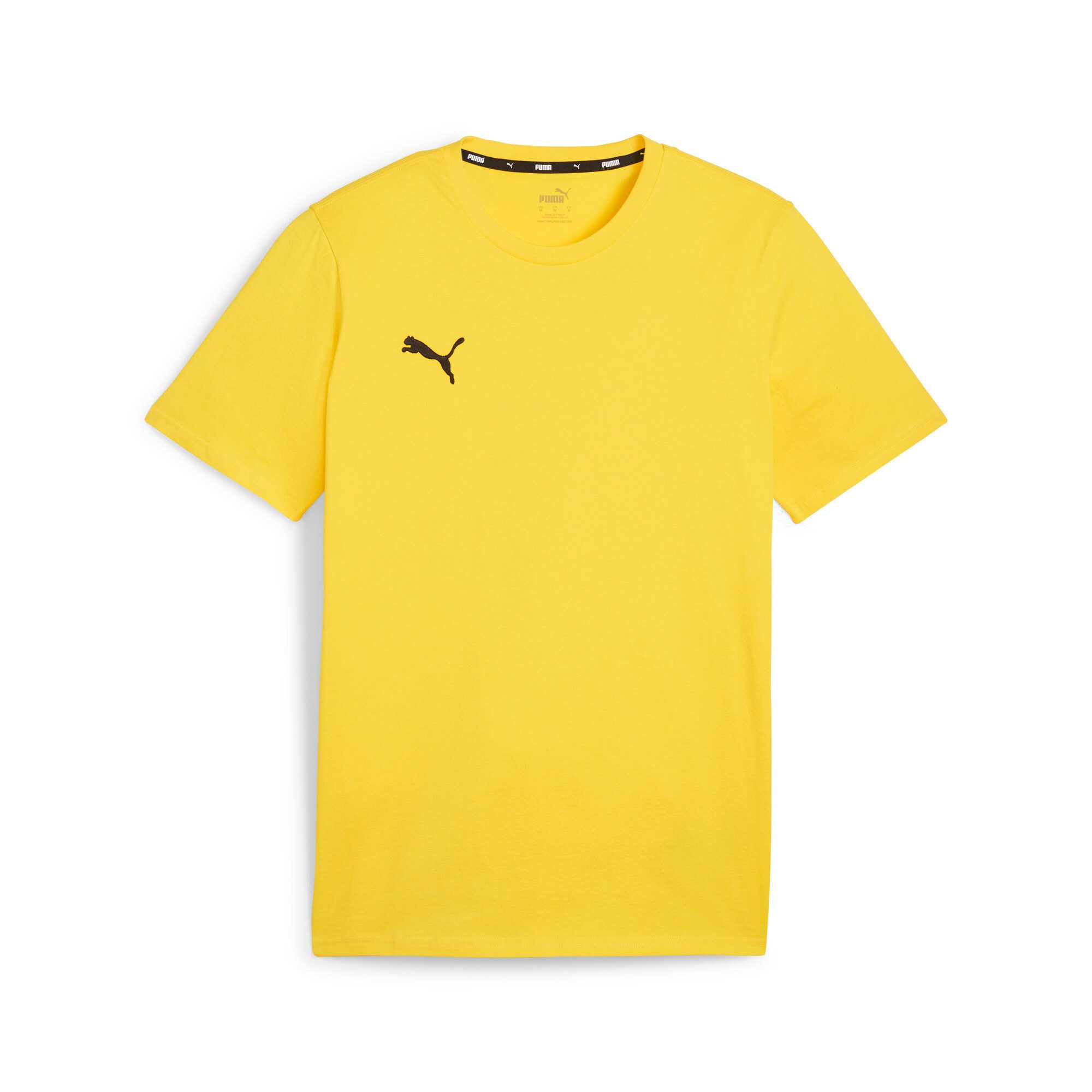 PUMA Trainingsshirt TEAMGOAL CASUALS TEE gerader Abschluss, Kurzarm, für Sportmode, Rundhalsausschnitt