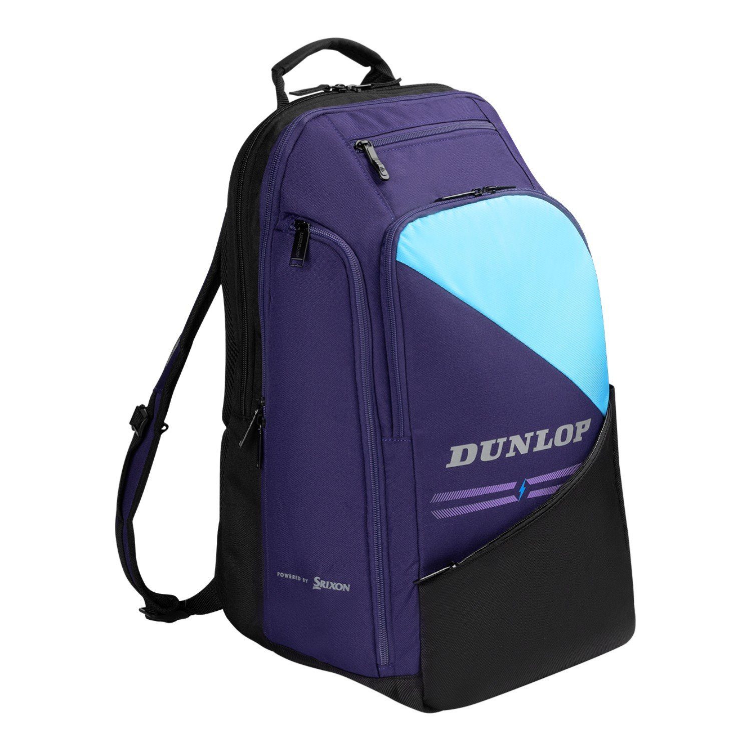 Dunlop Tennisrucksack FX Performance (Haupt- und Schlägerfach) 2026 blau/schwarz