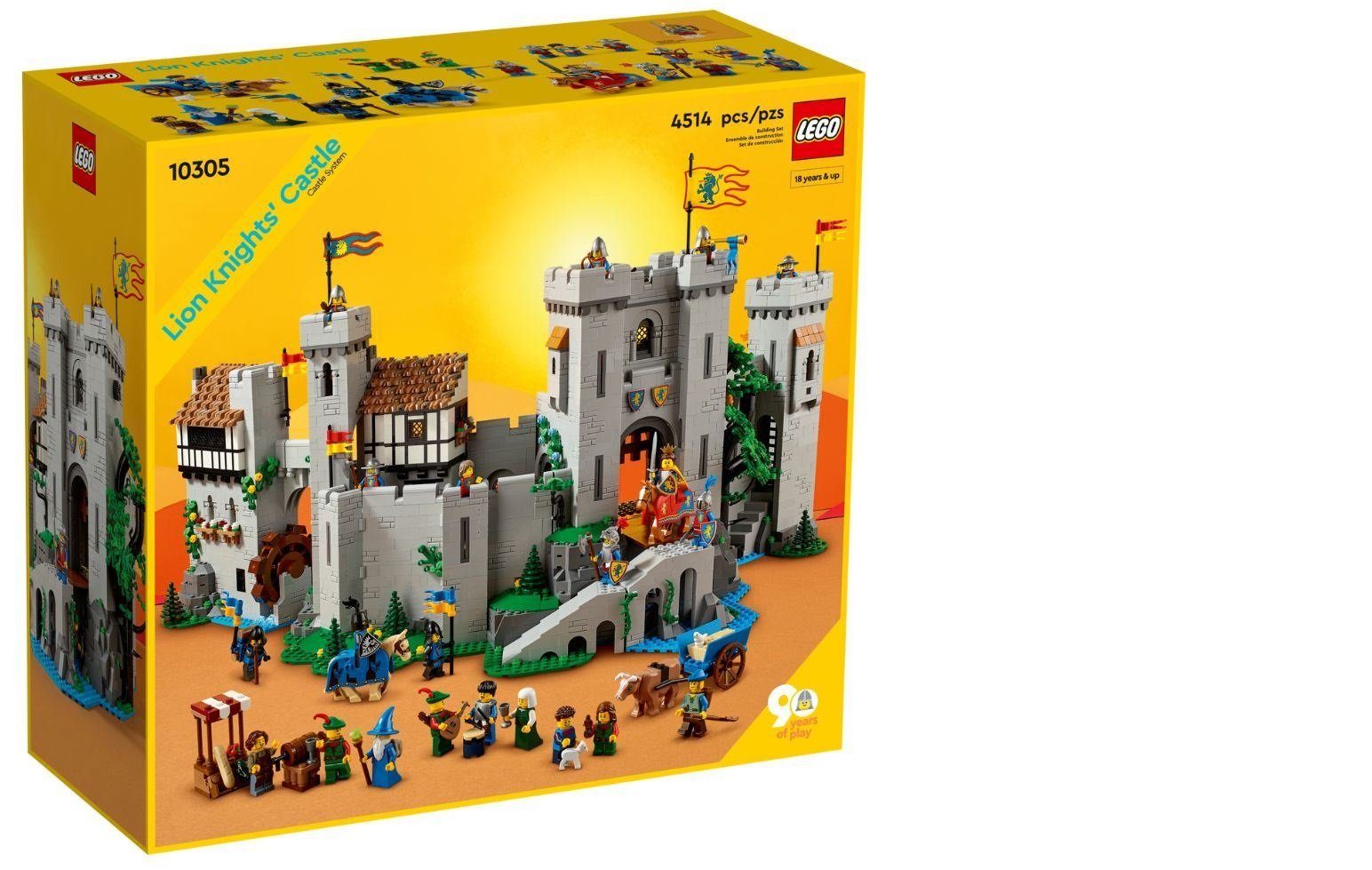 10305, Burg St) der LEGO® 10305 Löwenritter Icons (4514 Spielbausteine