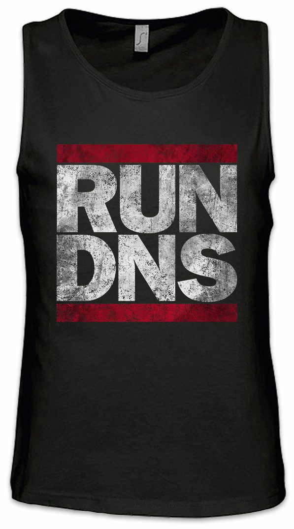 Tanktop Run Dns Ärmelloses T-Shirt Domain Name System Informatik Informatiker