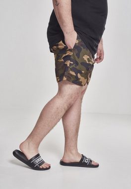 URBAN CLASSICS Badeshorts Urban Classics Herren Camo Swim Shorts