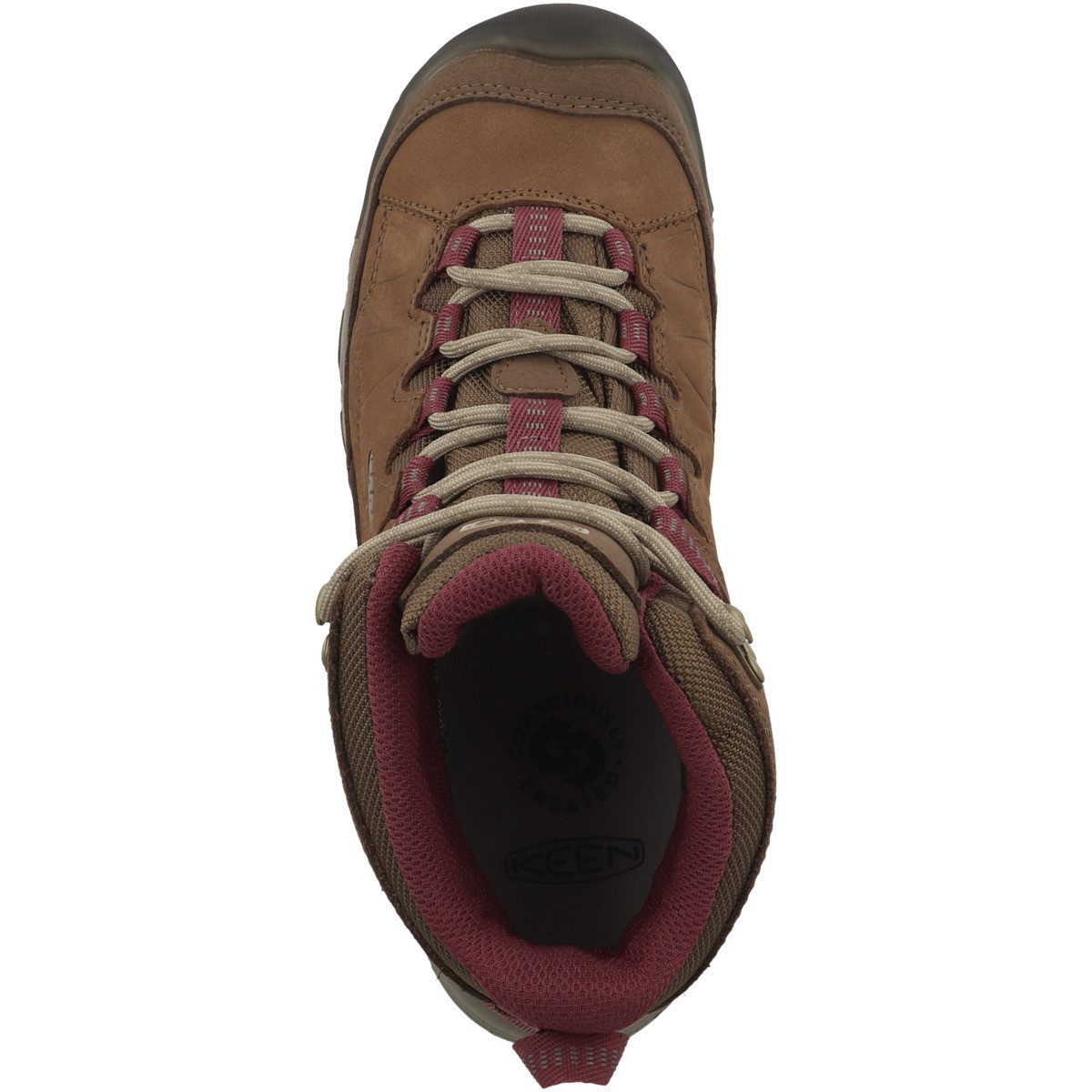 Keen Targhee IV MID WP Damen Outdoorschuh Wanderschuhe, Trekking, Hiking, Freizeitschuhe, Schnürschuhe