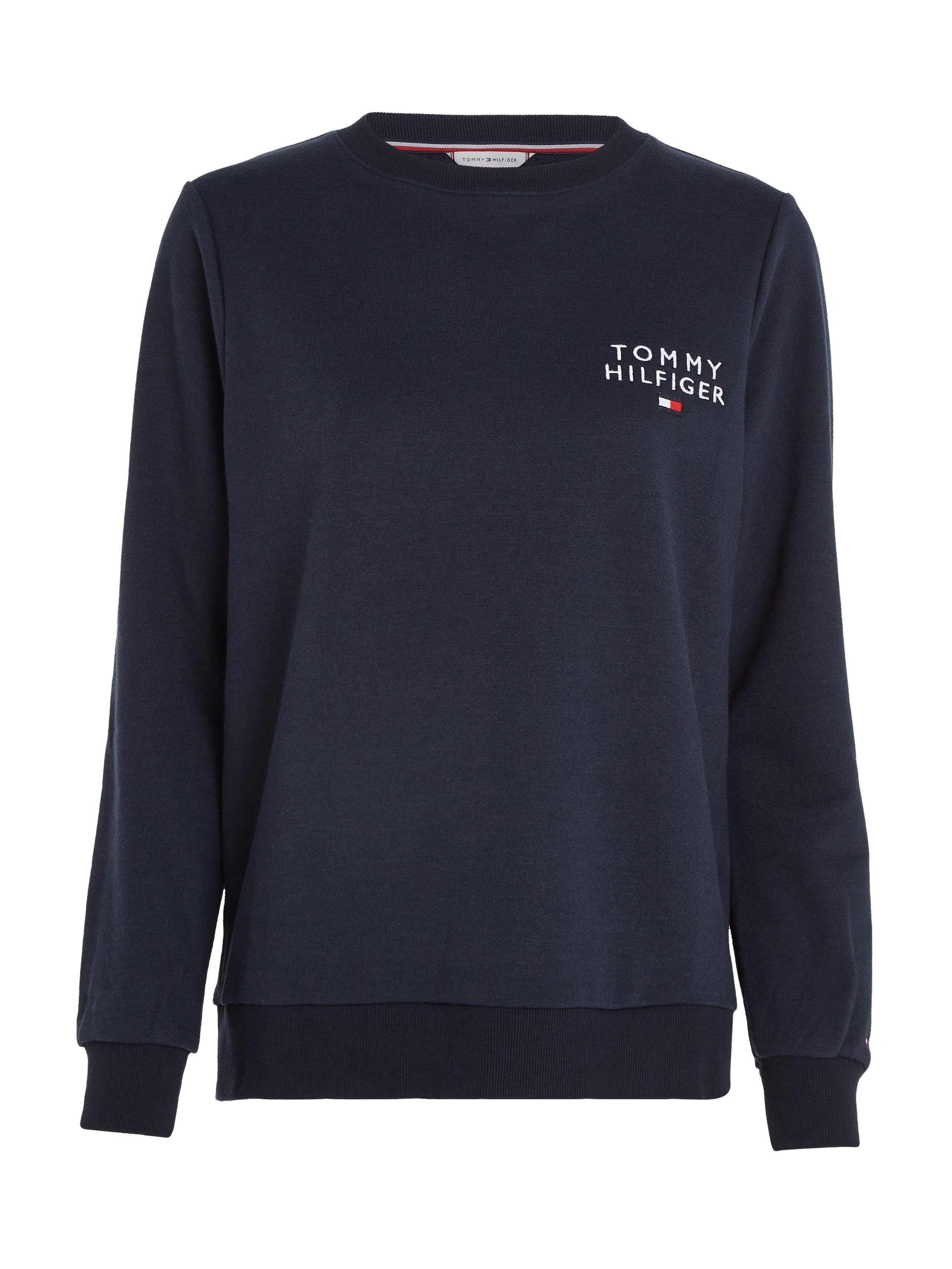 Tommy Hilfiger Underwear Rundhalspullover TRACK TOP mit Markenlabel