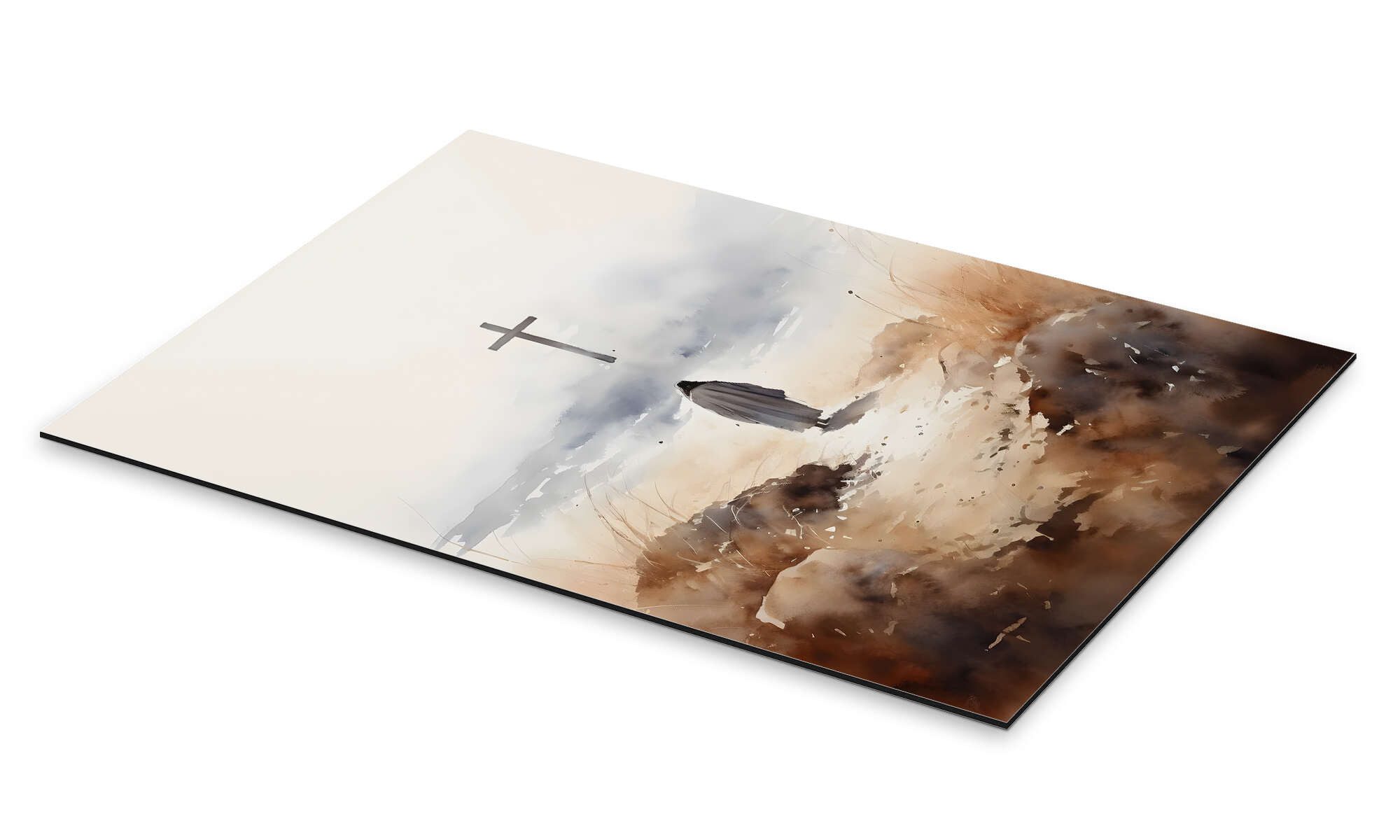 Posterlounge Wandbild Jesus und das Kreuz, günstig online kaufen