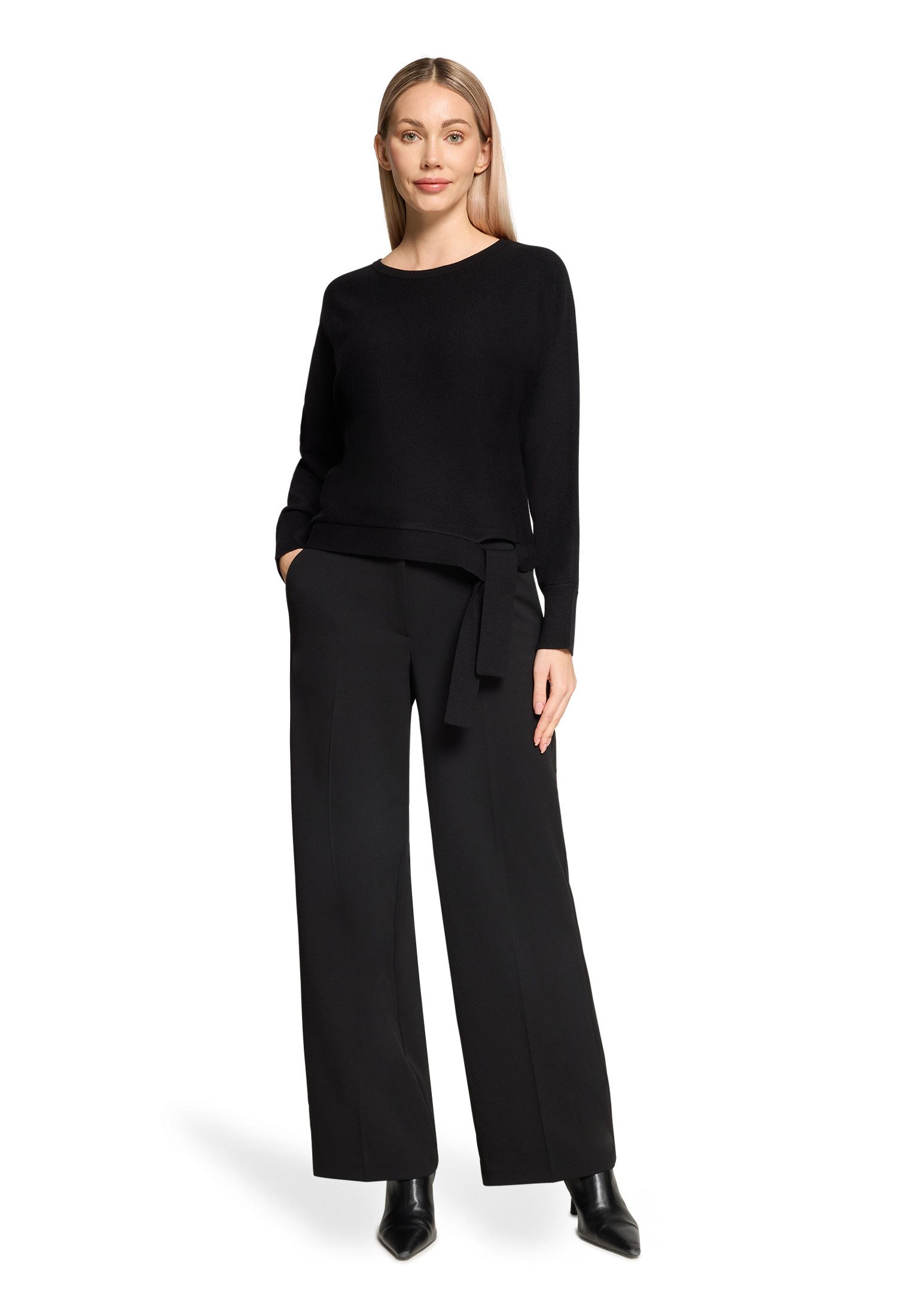 Betty Barclay Strickpullover Damen mit Fledermausärmeln (1-tlg)