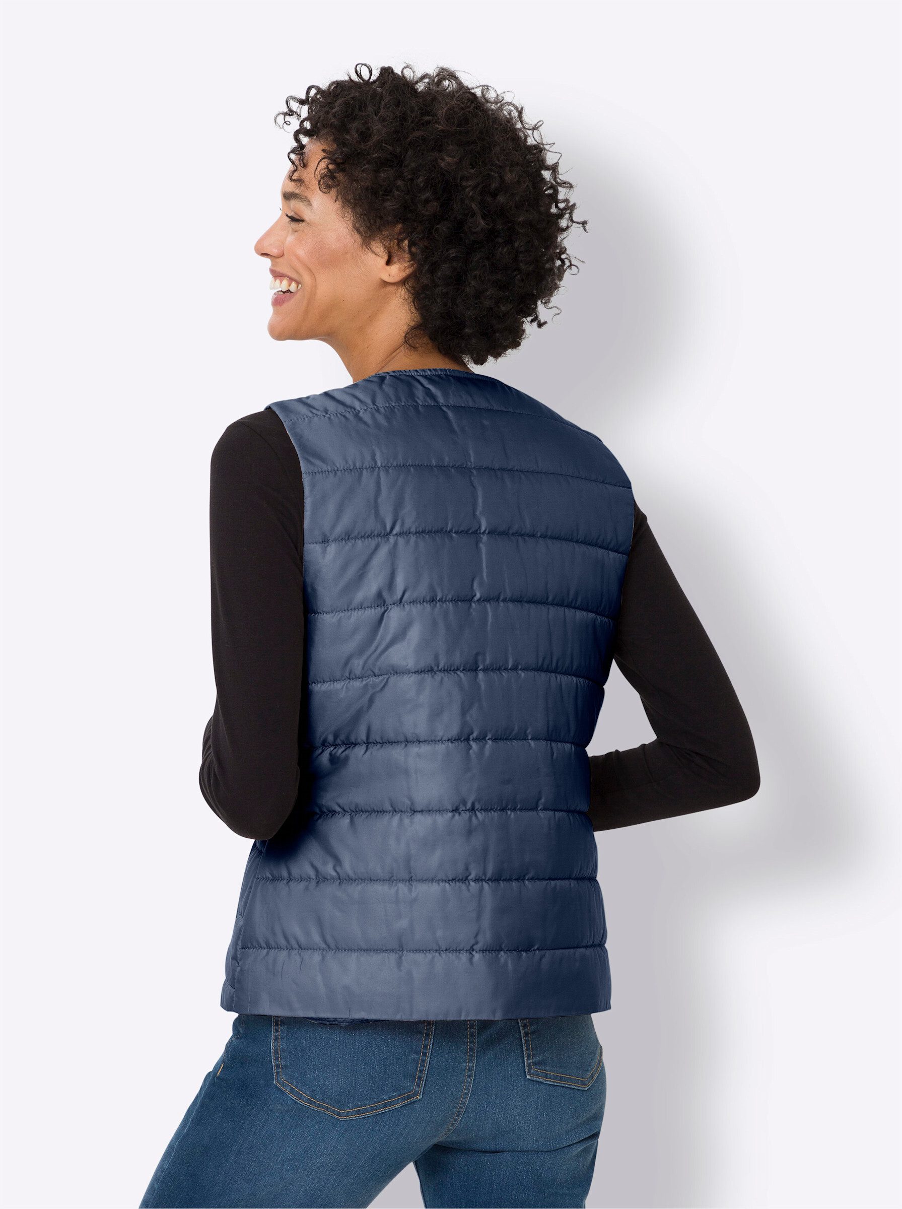 Sieh an! Jerseyweste Steppweste günstig online kaufen