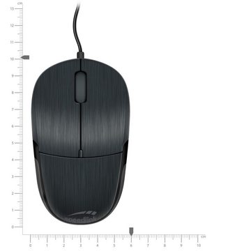 Speedlink PC Maus Jixster 3-Tasten Mouse Office Computer Mäuse (Für Rechts- und Linkshänder geeignet)