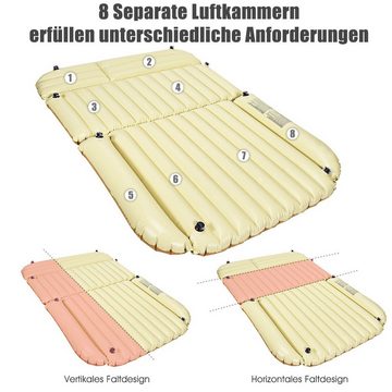 COSTWAY Luftbett, Autoluftmatratze mit 12V/40W Luftpumpe, 300kg belastbar