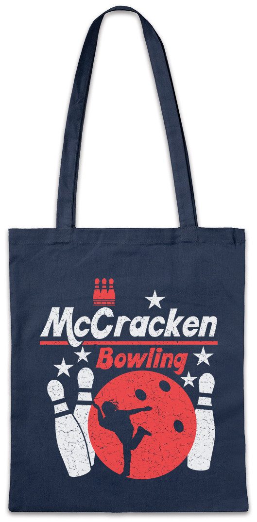 Beuteltasche McCracken Bowling Stofftasche Gamer Gaming Kingpin Games Fun Let's