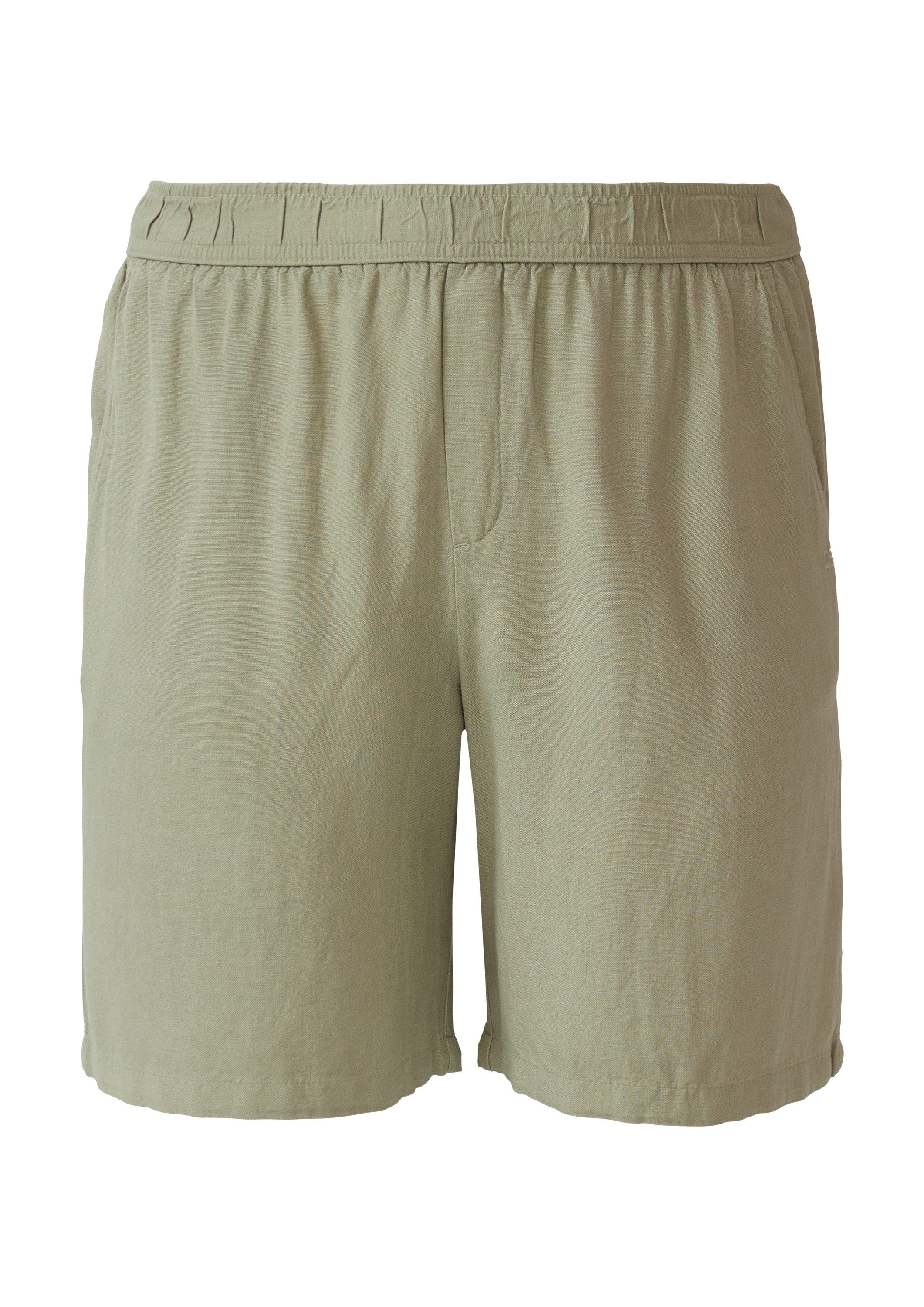 QS Shorts Hose Shorts aus Leinen-Viskose-Mix günstig online kaufen