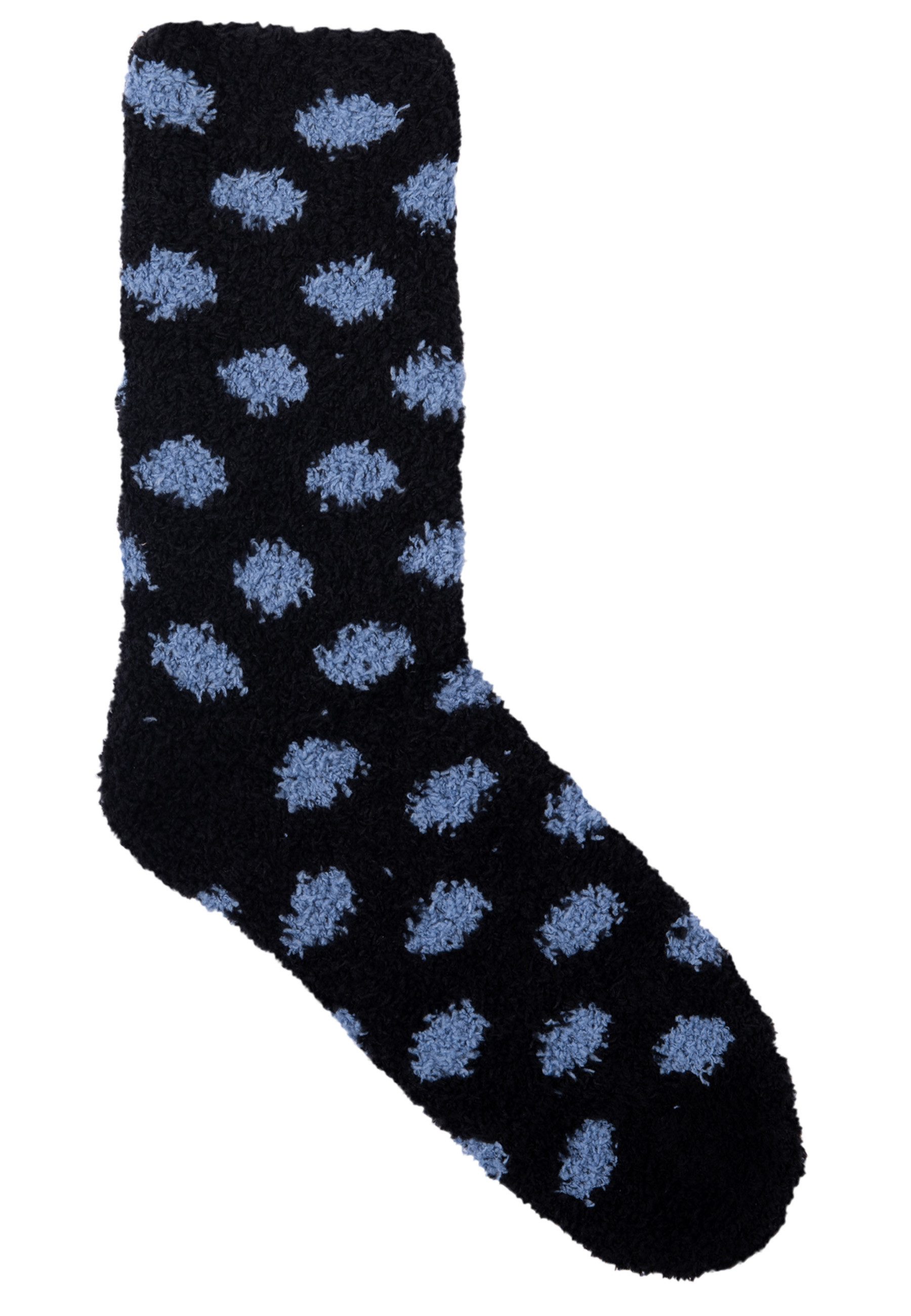 United Labels® Socken Peanuts Snoopy - Dots und unicolor - warme Kuschelsocken im 2er-Pack