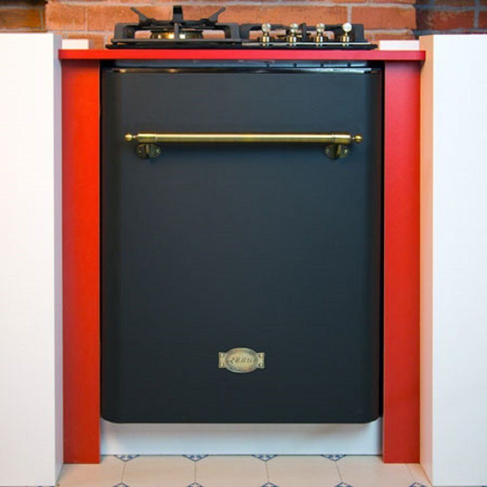 Kaiser Küchengeräte Unterbaugeschirrspüler Empire S 60 U 88 XL Em, 14 Maßgedecke, Retro Unterbau Spülmaschine 60cm, Aqua Stop,Leise