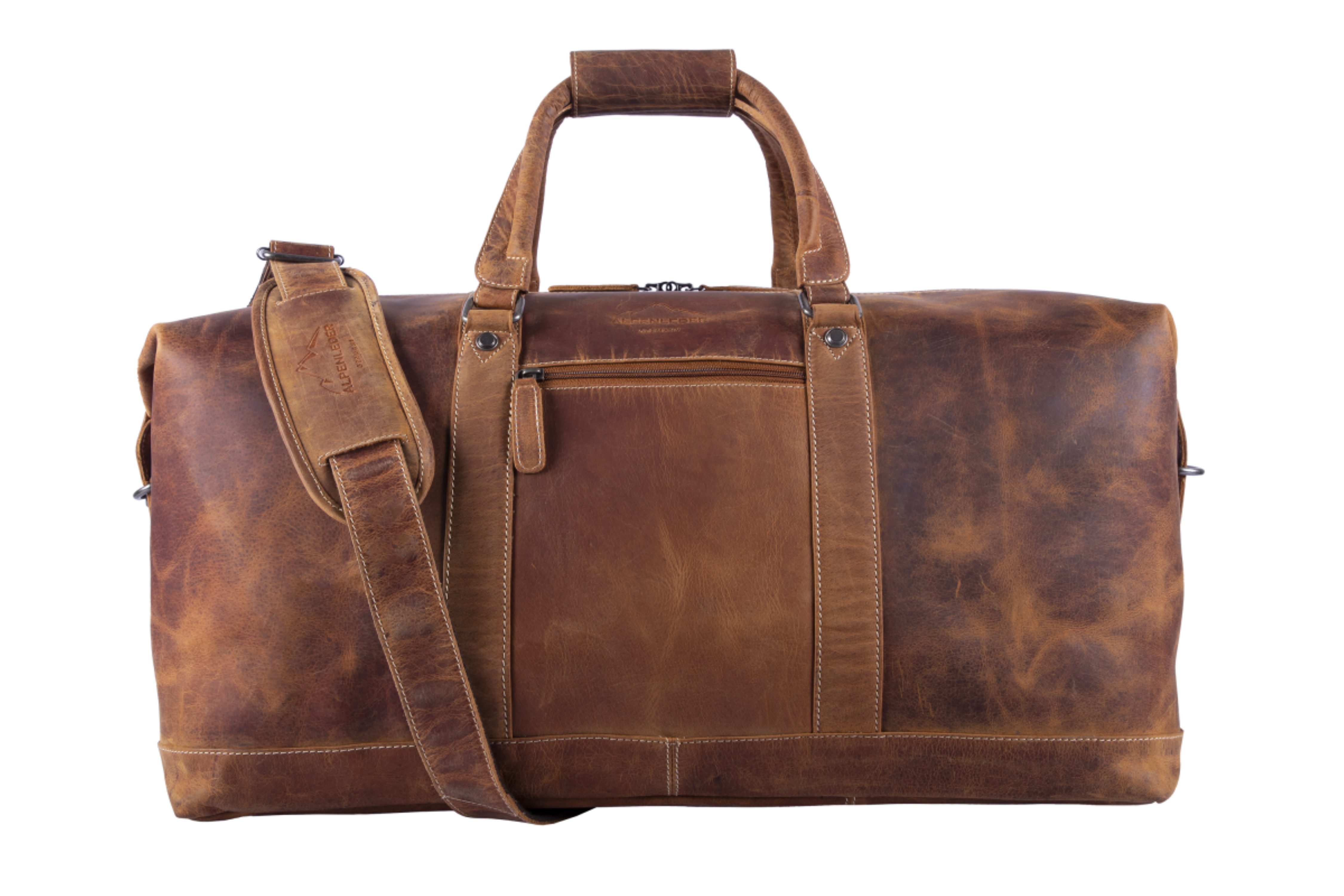 Reisetasche Duffel Bag ALABAMA – Zeitloser Büffelleder-Weekender mit edler Patina