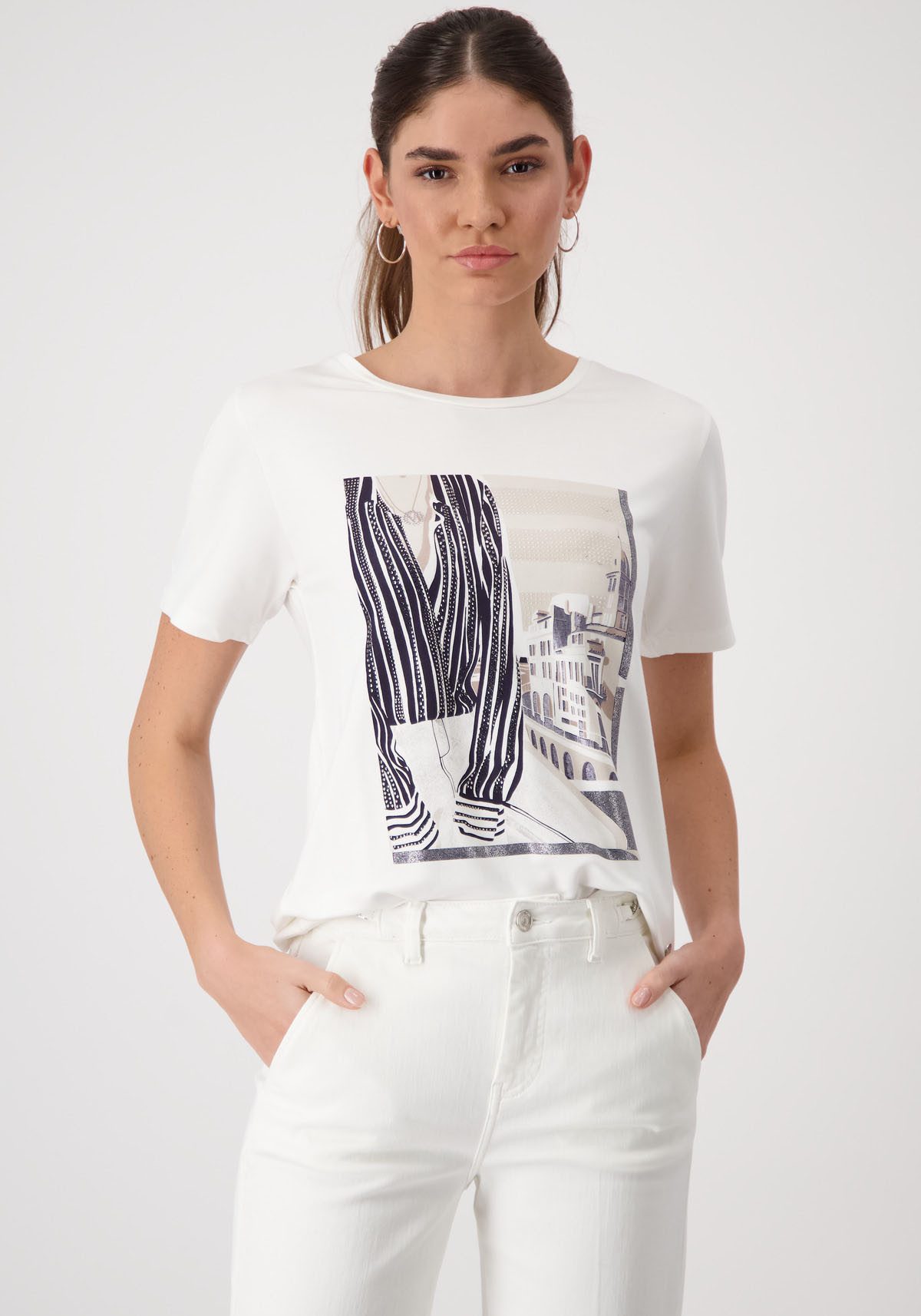 Rundhalsshirt